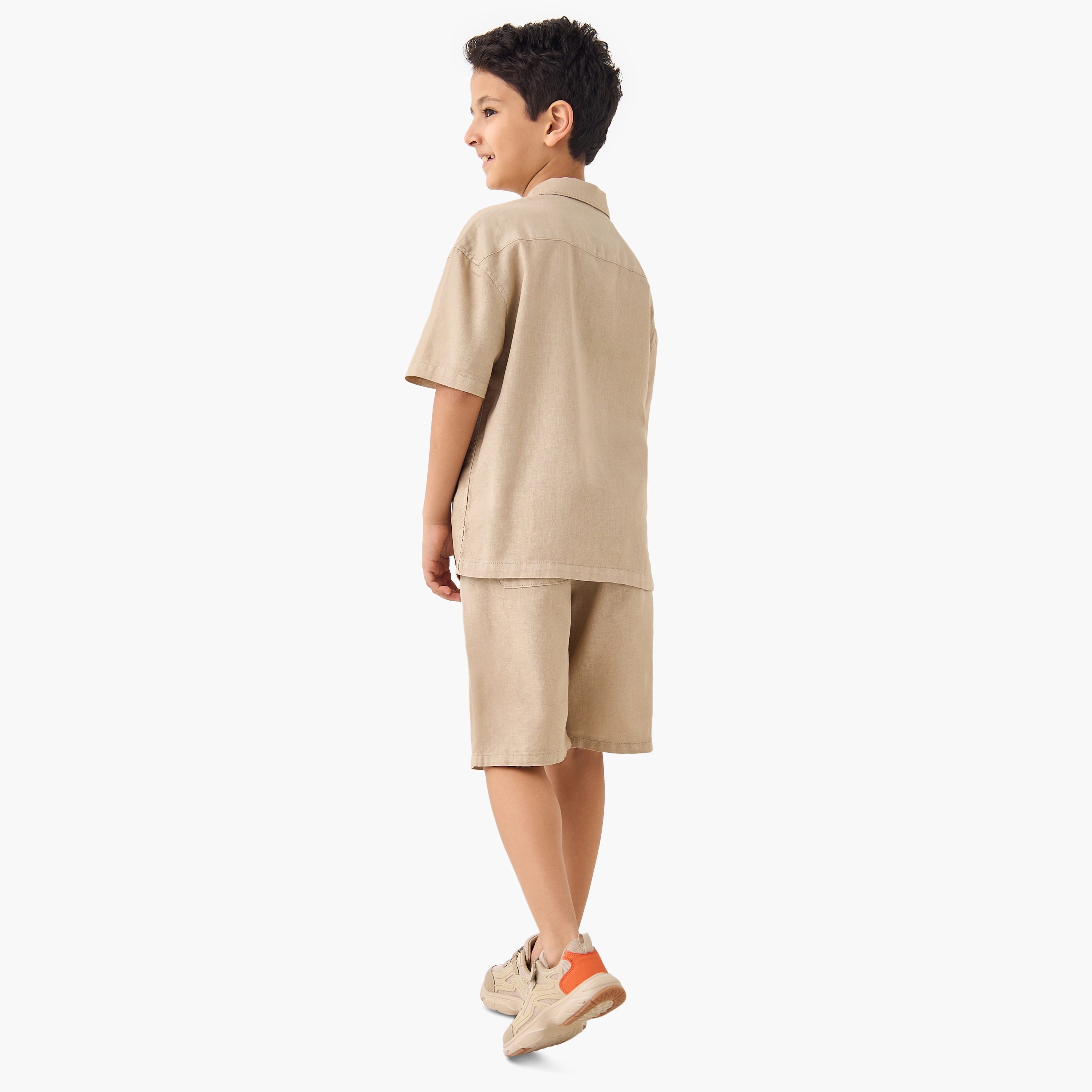 طقم قميص وشورت سادة من جونيورز-boys-clothing-setsandcoords-image-4