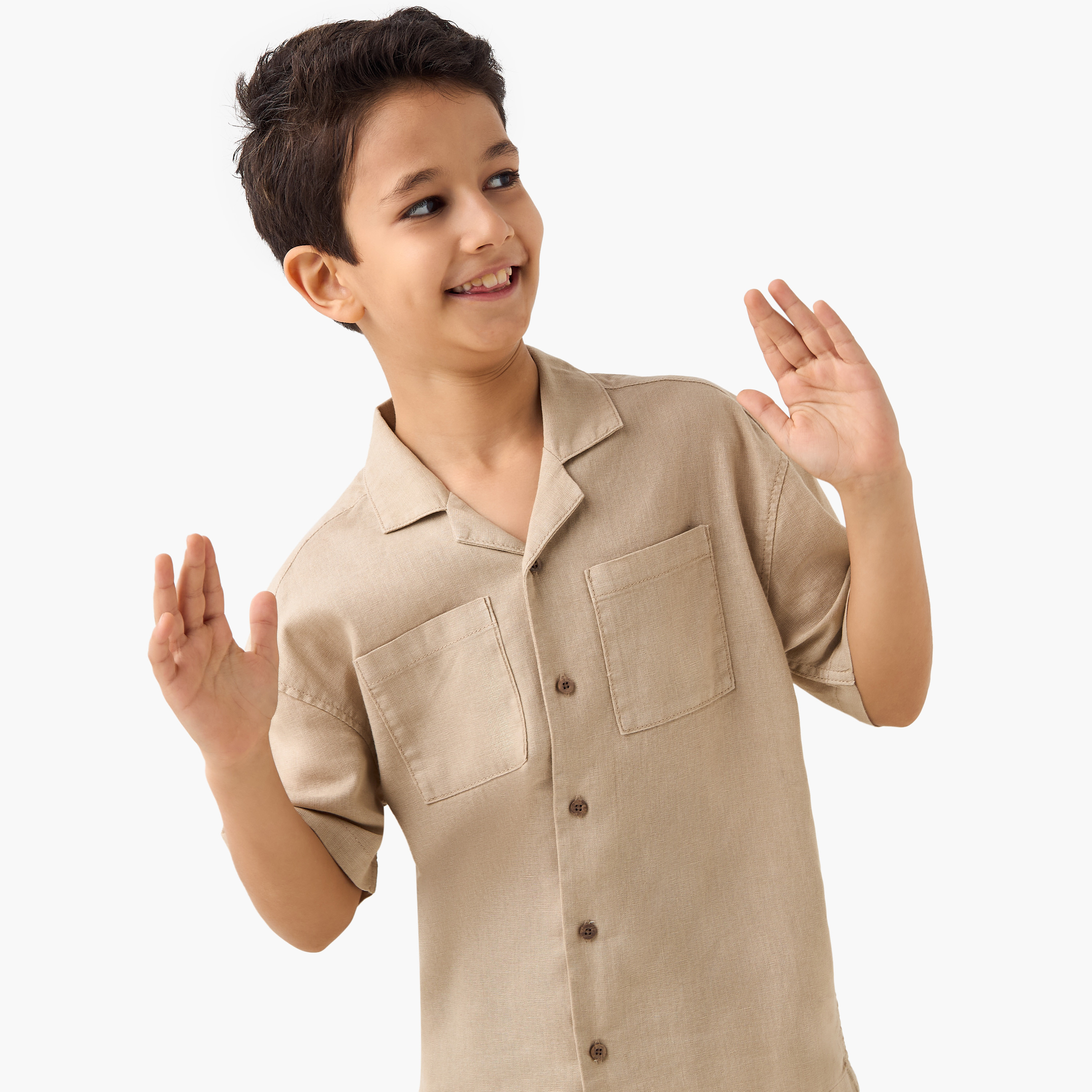 طقم قميص وشورت سادة من جونيورز-boys-clothing-setsandcoords-image-5