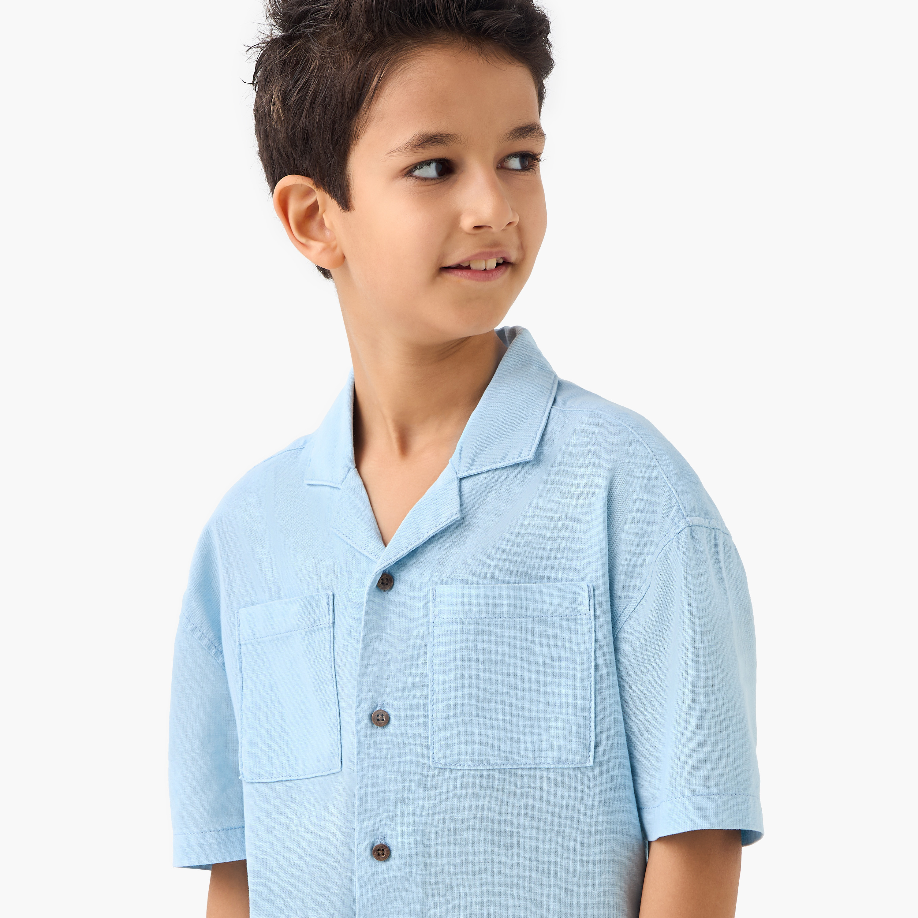 طقم قميص وشورت سادة من جونيورز-boys-clothing-setsandcoords-image-5