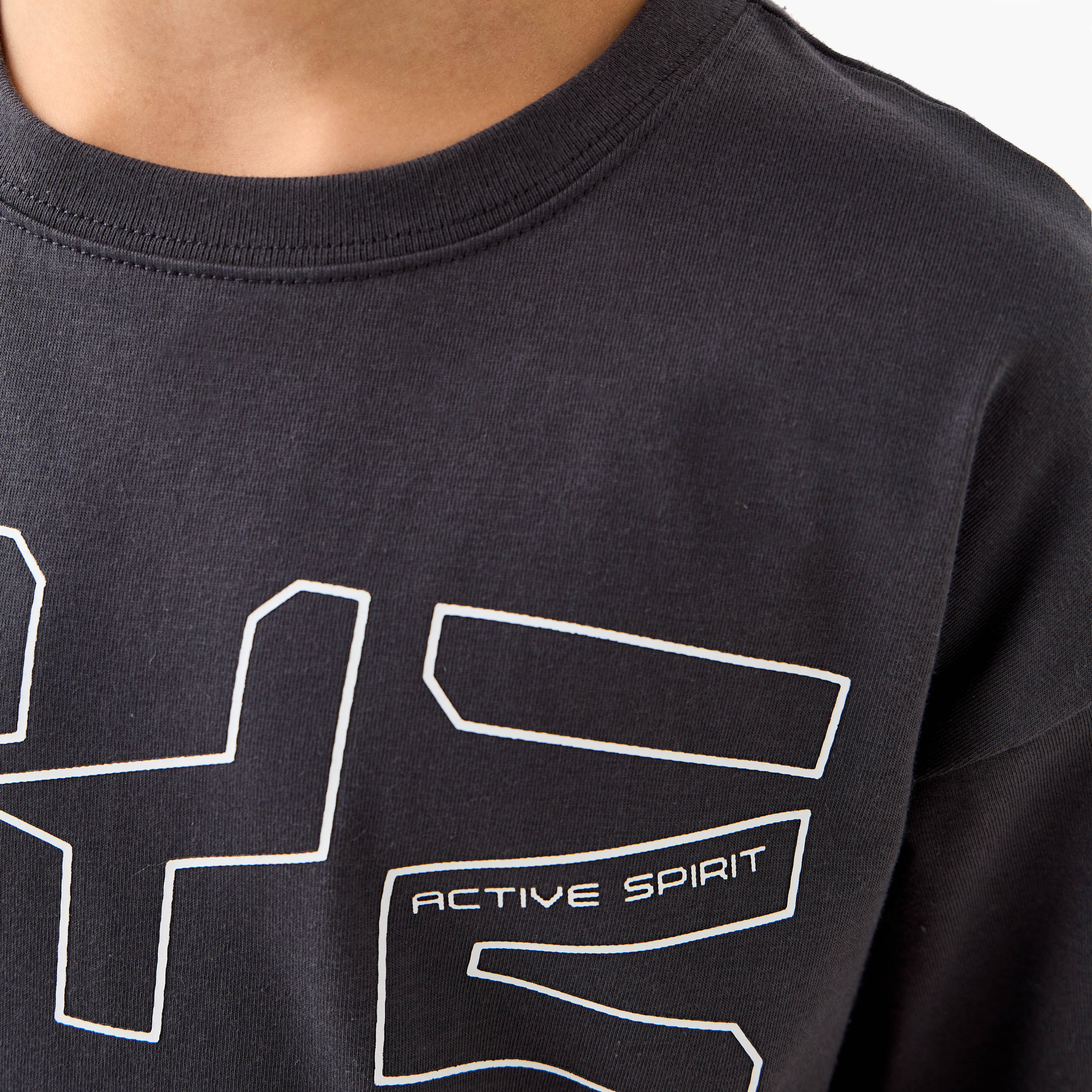 XYZ Logo Print T-shirt and Shorts Set-boys-clothing-sportswear-sets-image-6