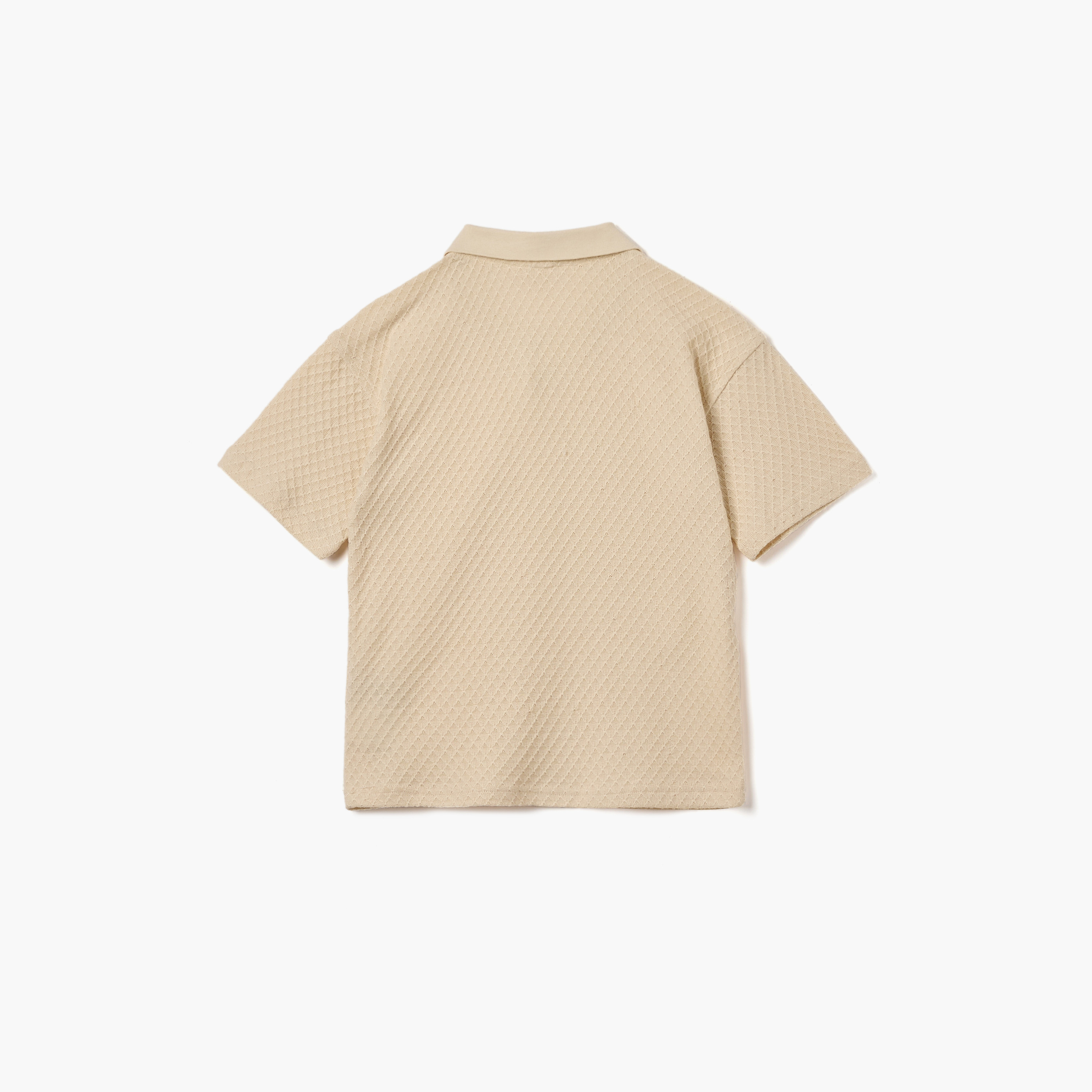 Eligo Textured Polo T-shirt with Short Sleeves-boys-clothing-tshirtsandpolos-image-2