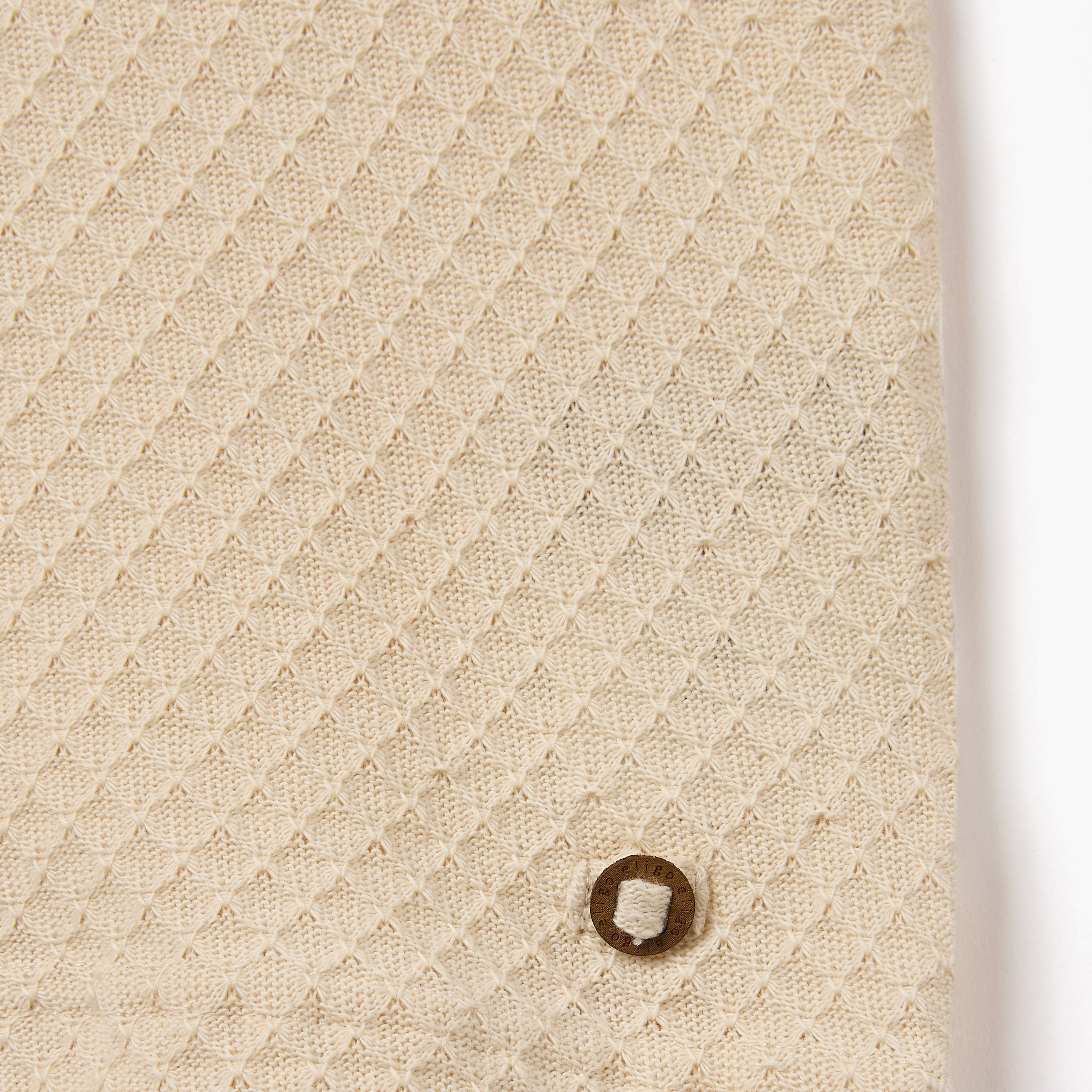 Eligo Textured Polo T-shirt with Short Sleeves-boys-clothing-tshirtsandpolos-image-5