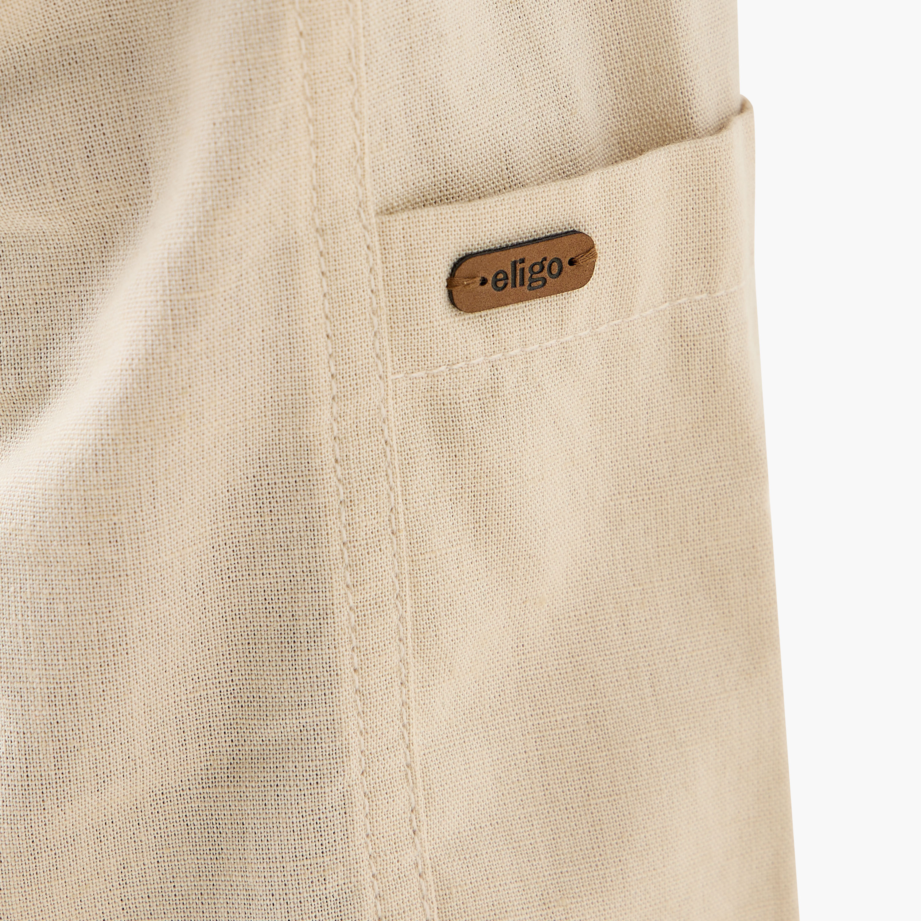 Eligo Solid Shorts with Elasticated Waistband and Pockets-boys-clothing-bottoms-shorts-image-5