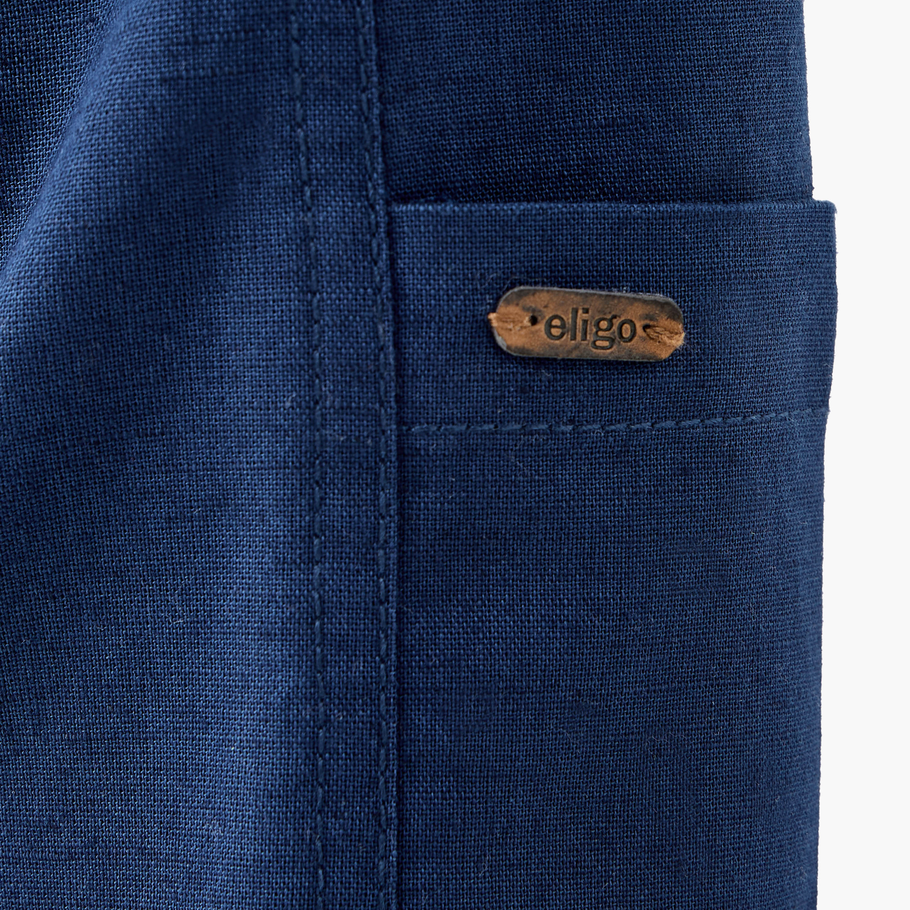 Eligo Solid Shorts with Elasticated Waistband and Pockets-boys-clothing-bottoms-shorts-image-5