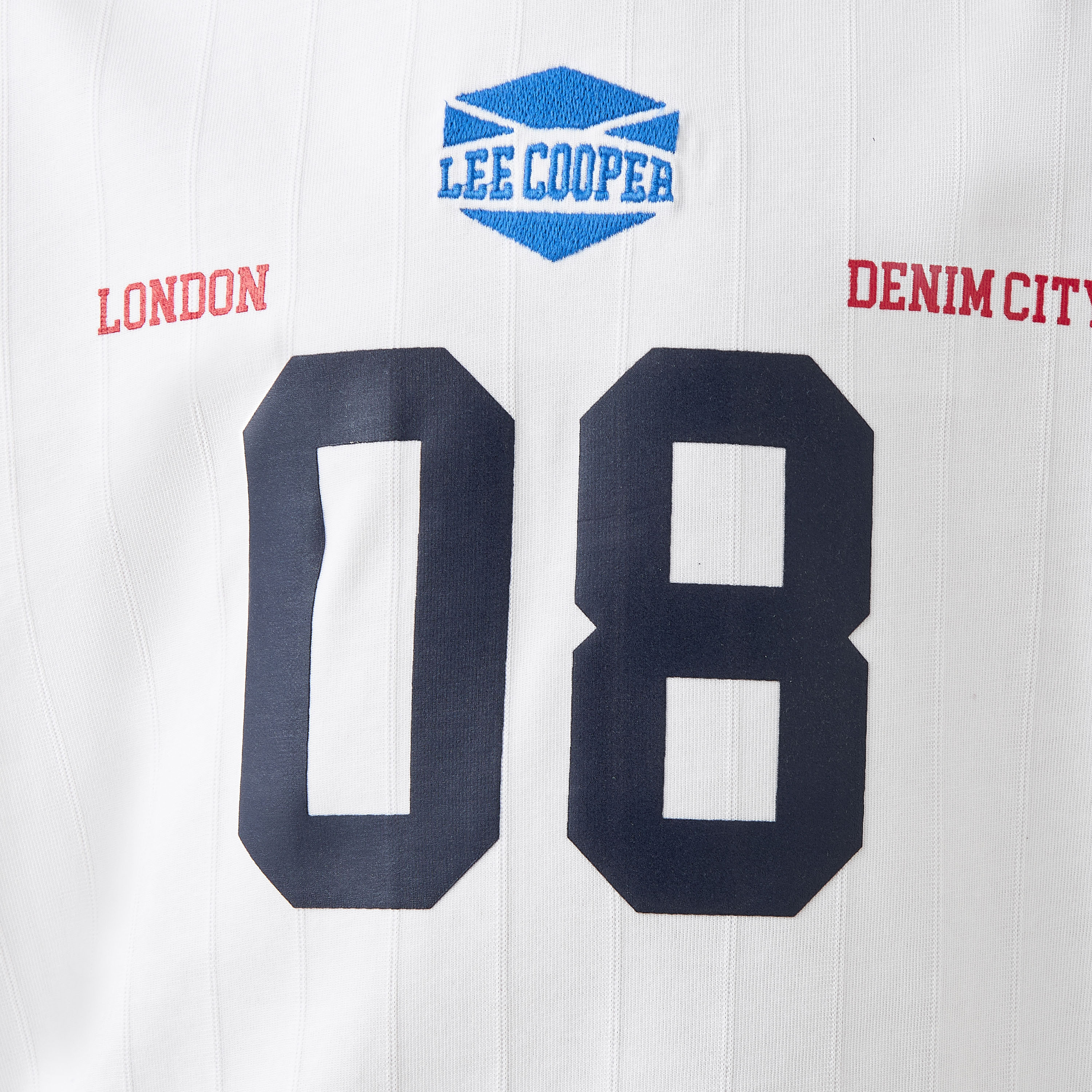 Lee Cooper Varsity Print Crew T-shirt with Short Sleeves-boys-clothing-tshirtsandpolos-image-5
