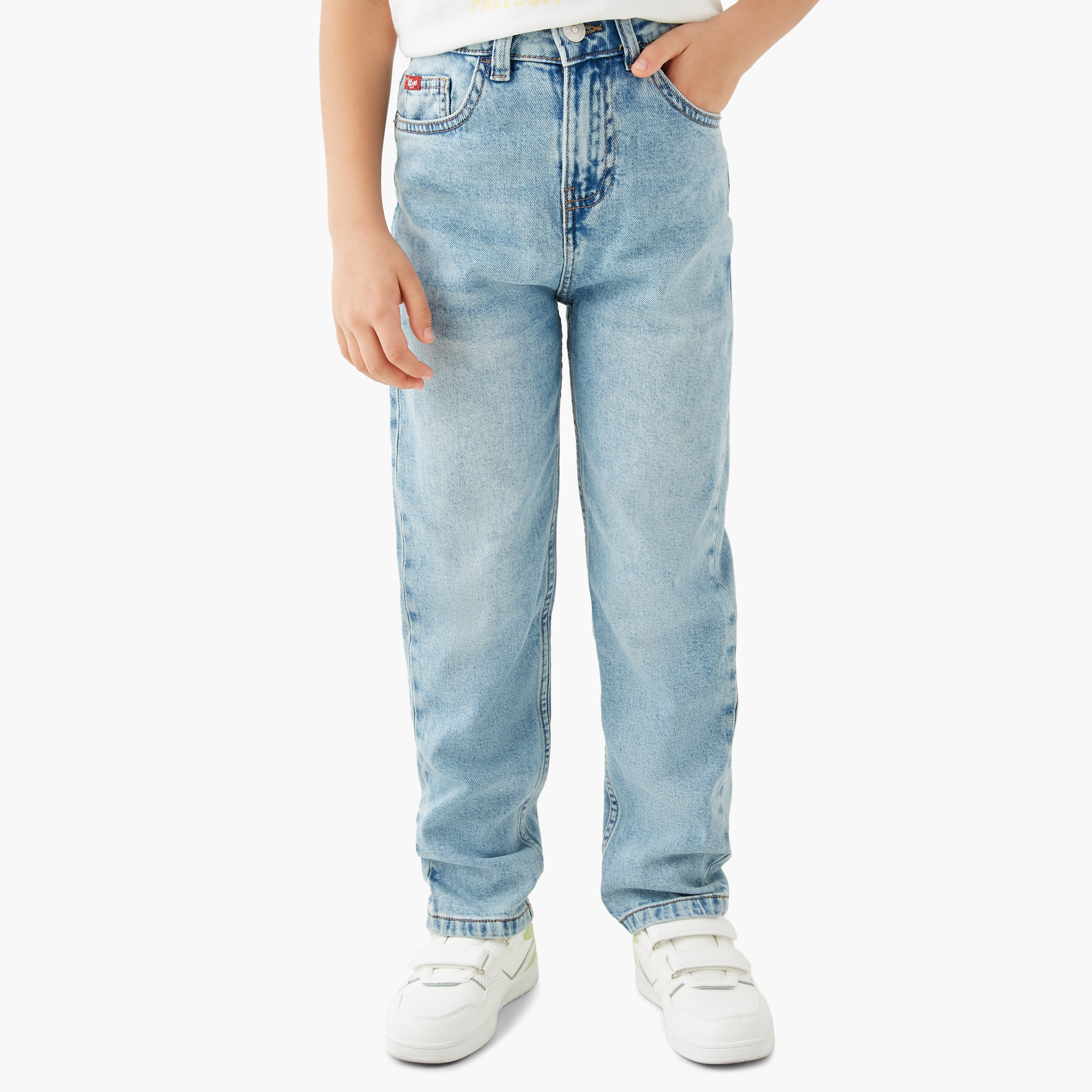 بنطلون جينز للأولاد من لي كوبر-boys-clothing-bottoms-jeans-image-1