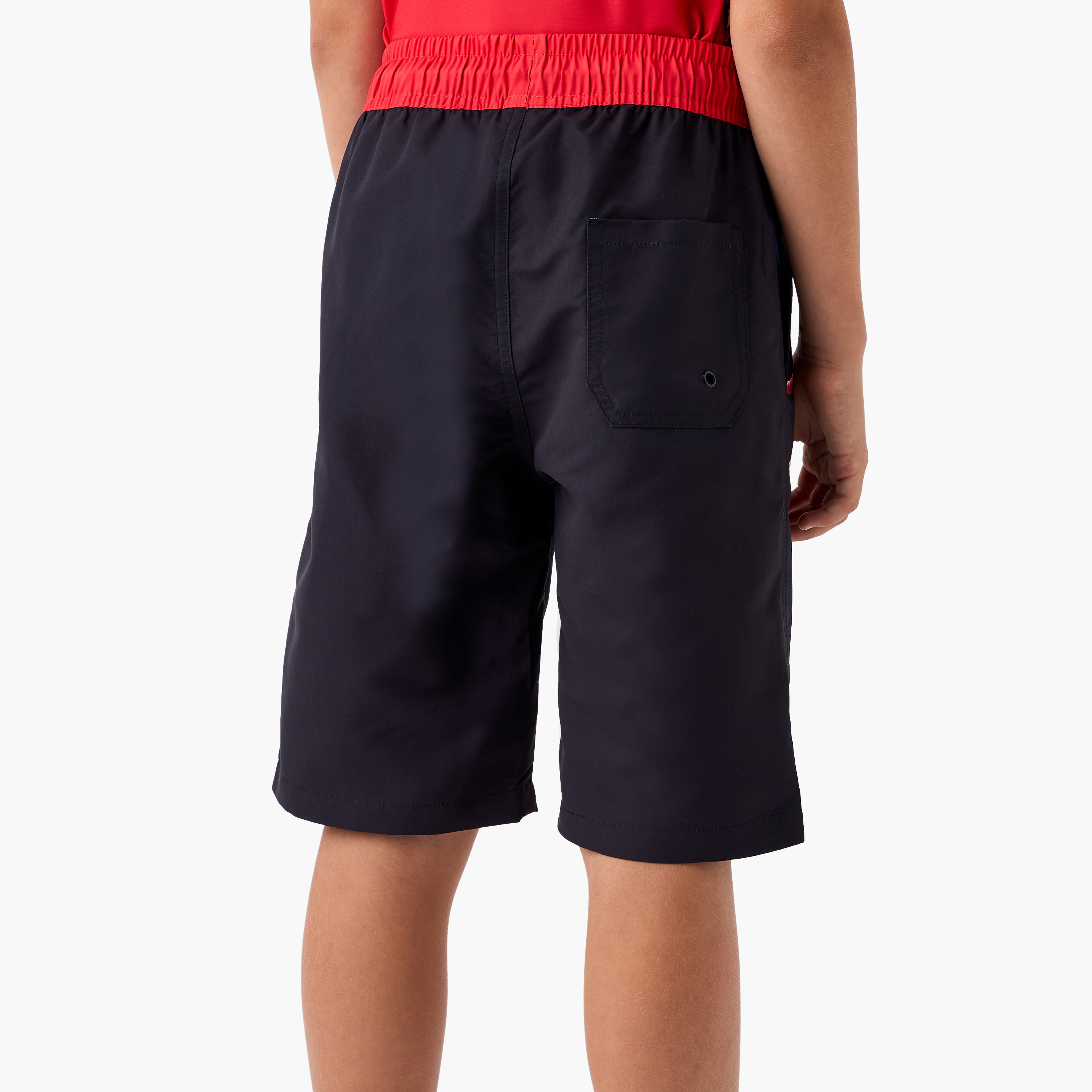 Spider-Man Print Swim Shorts-sports-boys-clothing-swimwear-image-3