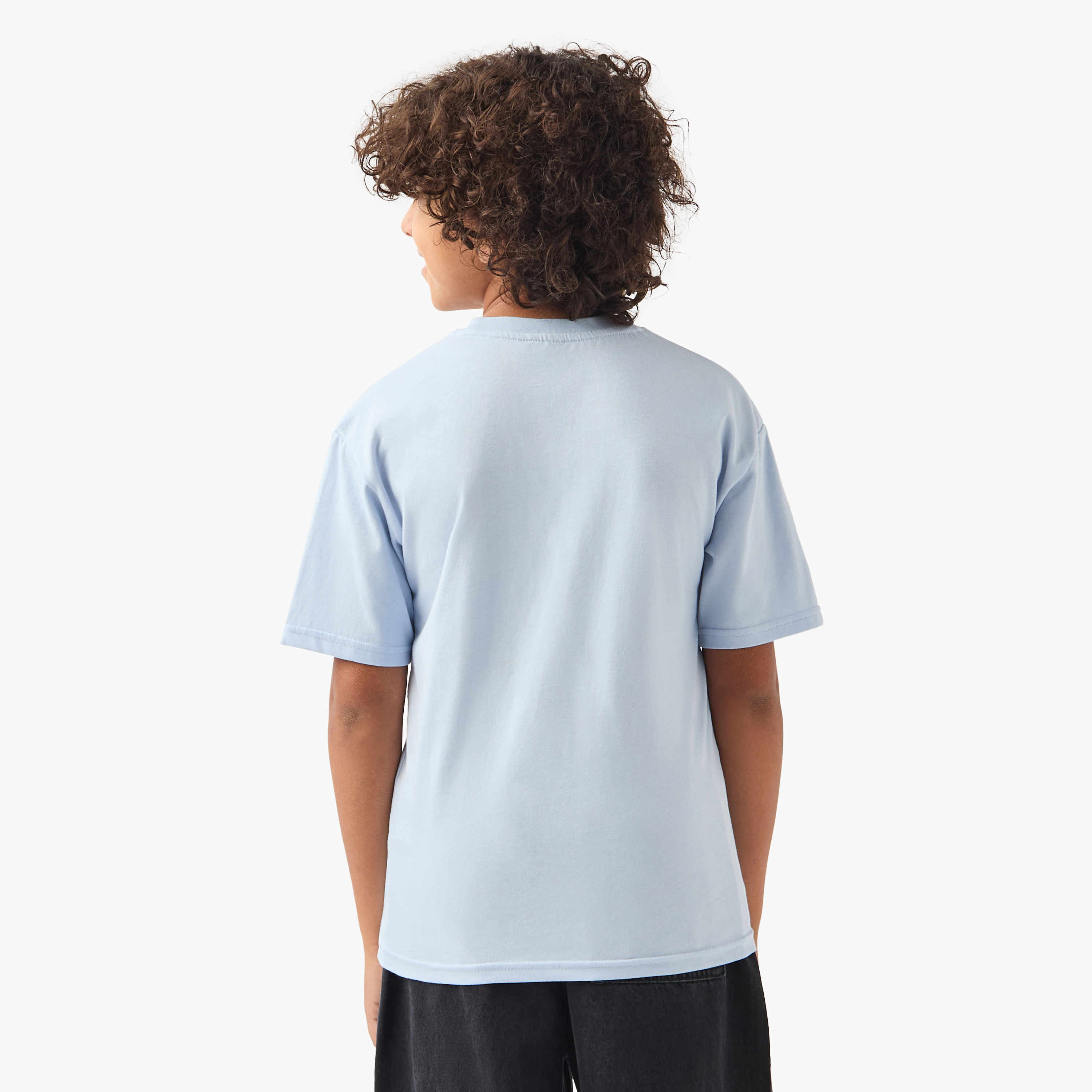 Sonic the Hedgehog Print T-shirt with Short Sleeves-boys-clothing-tshirtsandpolos-image-3