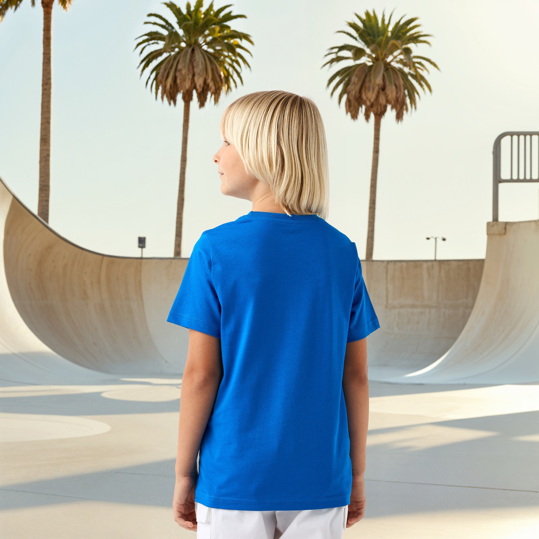 تيشيرت بياقة ضيقة وأكمام قصيرة وطبعات جرافيك ناسا-boys-clothing-tshirtsandpolos-image-3