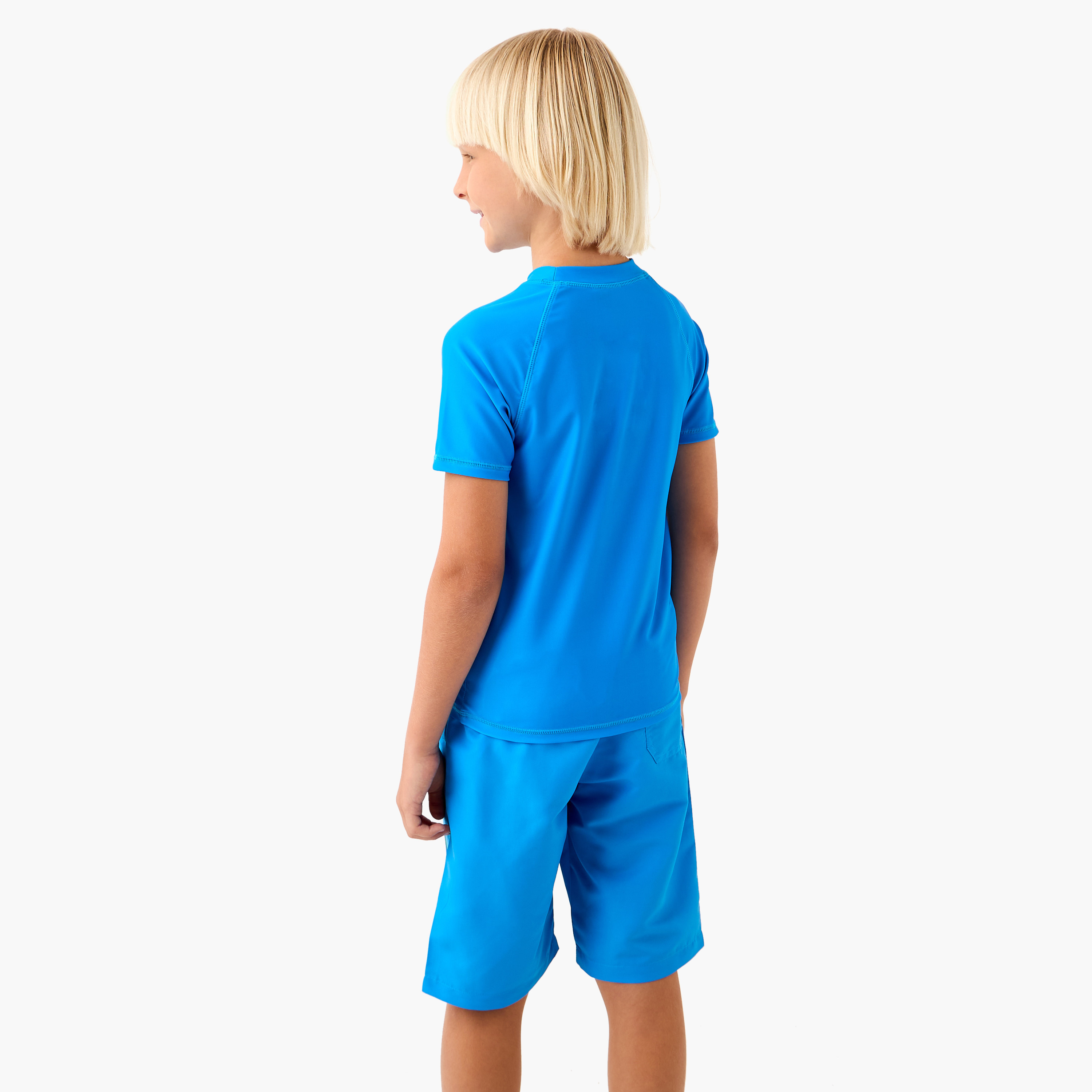 Sonic the Hedgehog Print Rashguard and Swim Shorts Set-boys-clothing-sportswear-swimwear-image-4