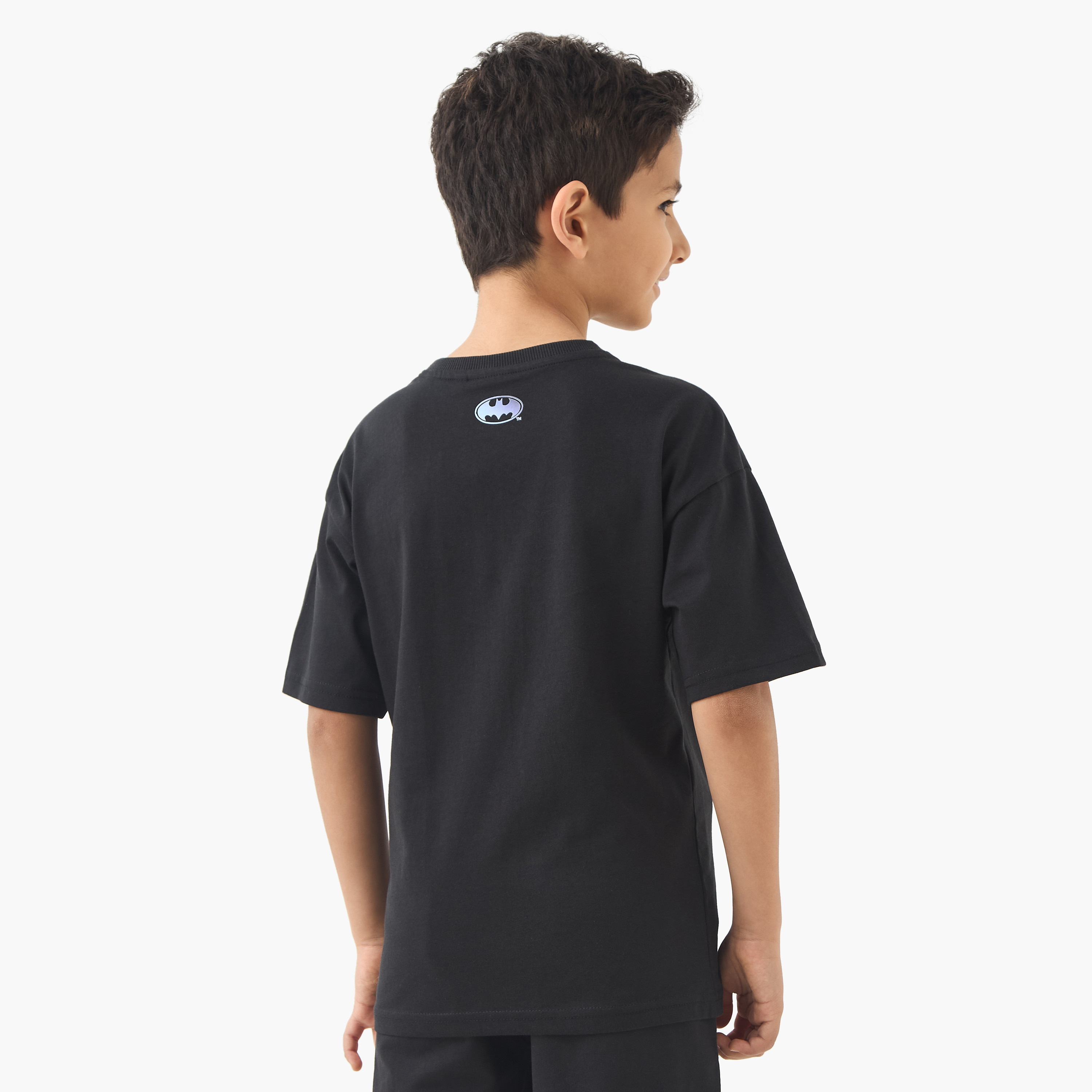 تيشيرت بأكمام قصيرة وطبعات باتمان-boys-clothing-tshirtsandpolos-image-3