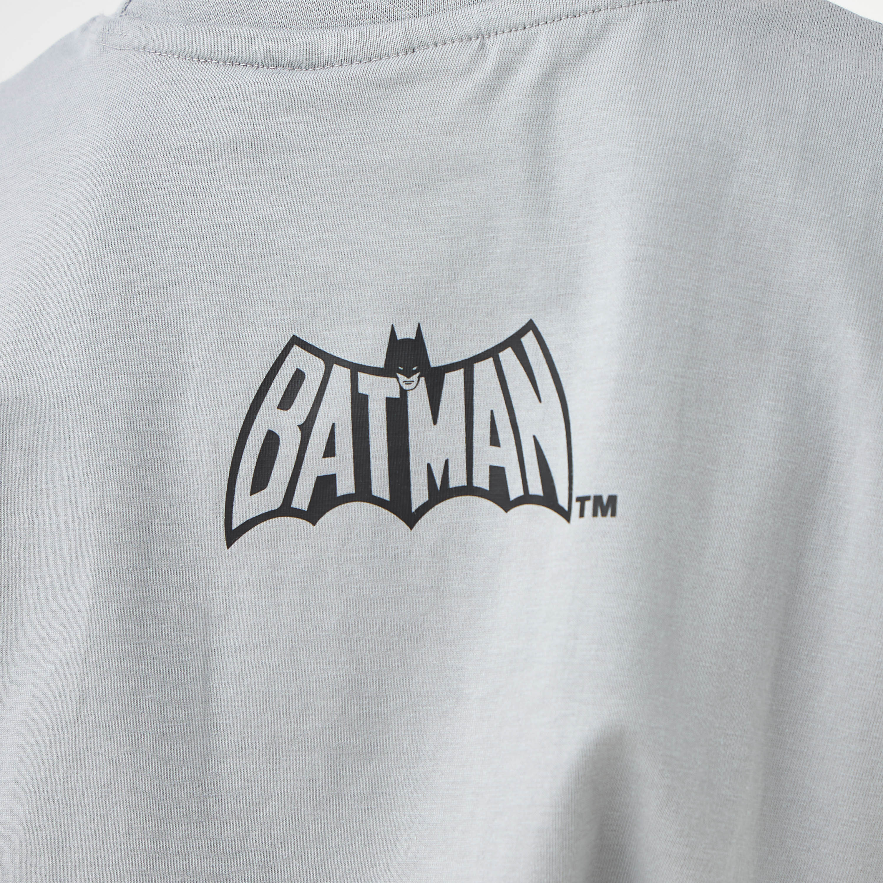 Batman Print T-shirt with Short Sleeves-boys-clothing-tshirtsandpolos-image-5