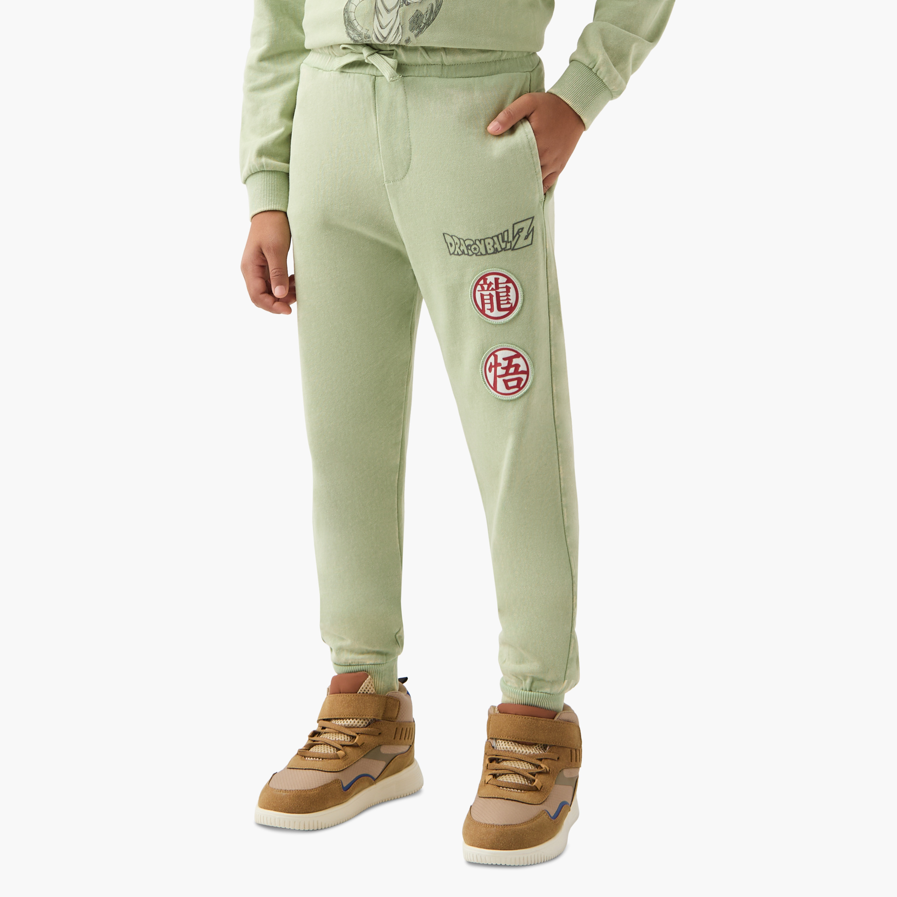 Spacetoon Dragonball Z Print Sweatshirt and Jogger Set-boys-clothing-setsandcoords-image-3