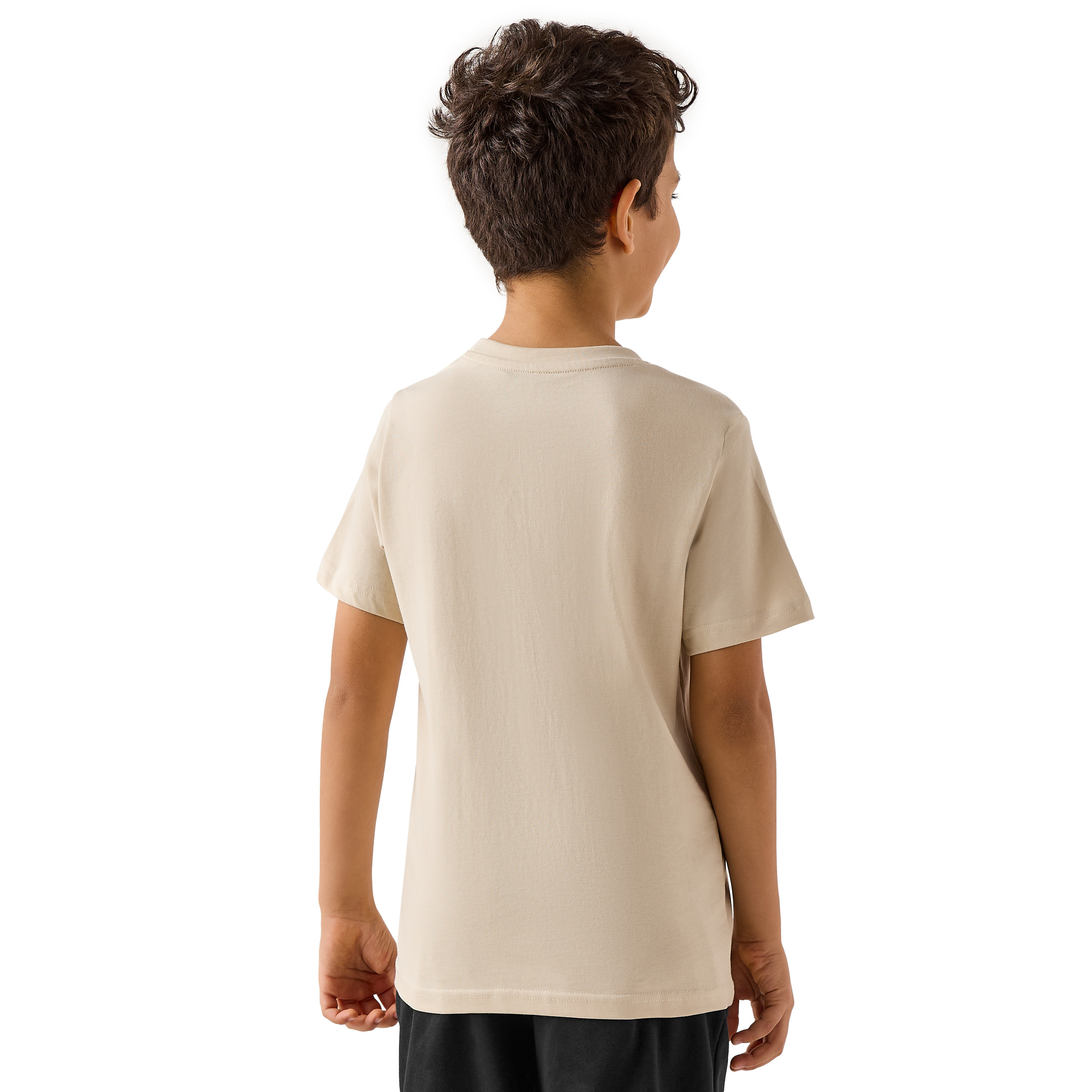 Kappa Logo Print T-shirt with Short Sleeves-boys-clothing-tshirtsandpolos-image-3