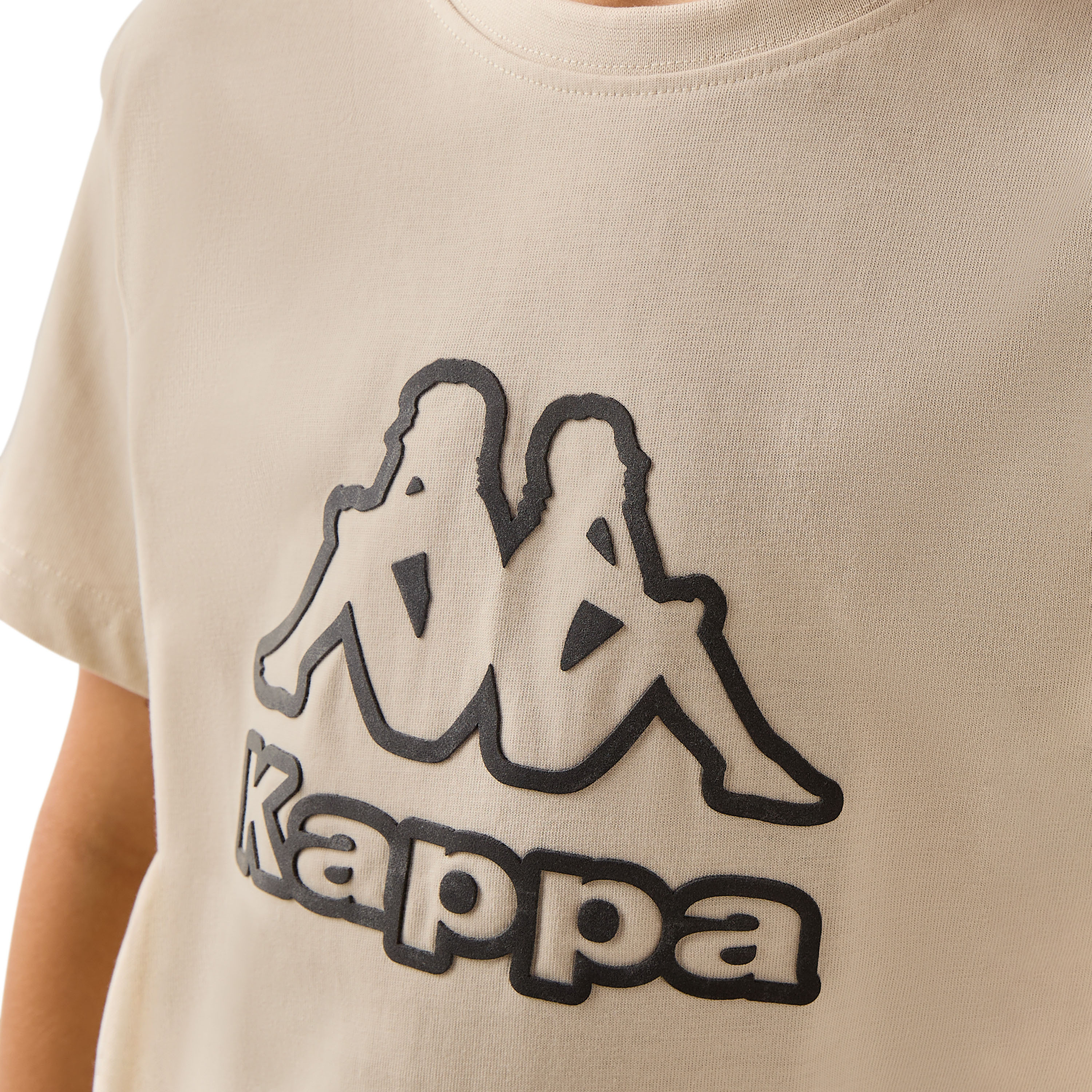 Kappa Logo Print T-shirt with Short Sleeves-boys-clothing-tshirtsandpolos-image-5