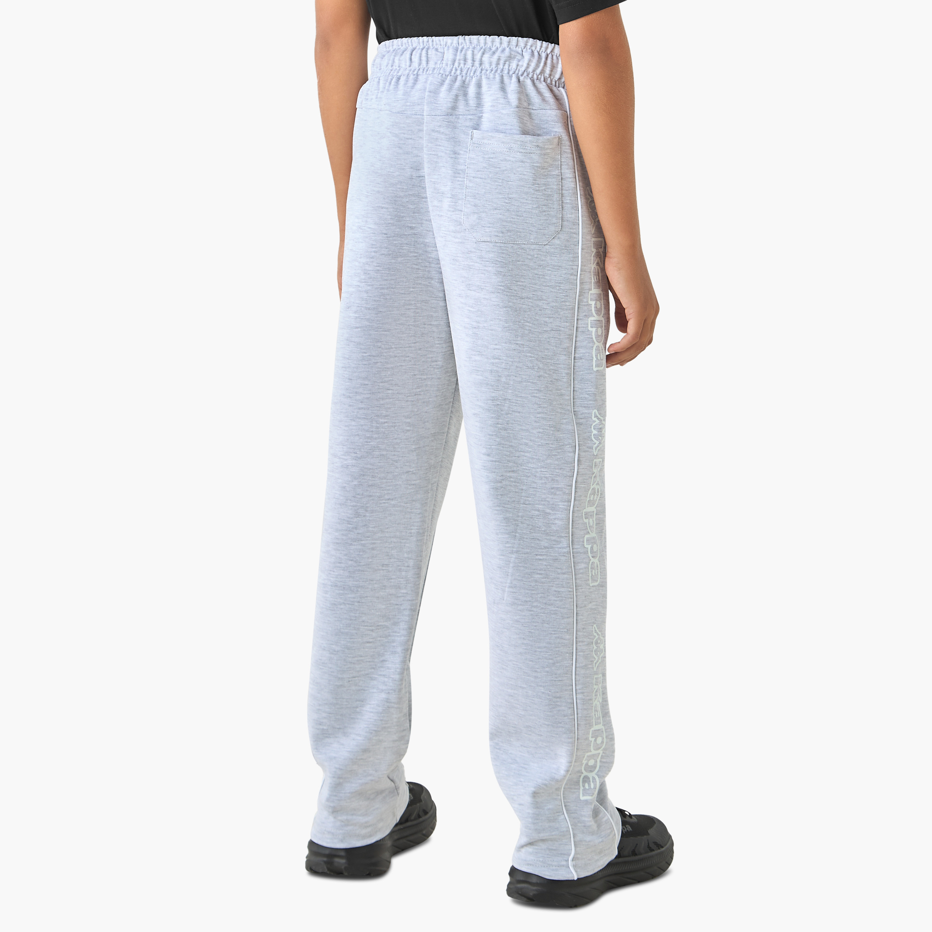 بنطلون رياضي سادة برباط إغلاق وجيوب من كاپا-boys-clothing-bottoms-joggersandtrackpants-image-3