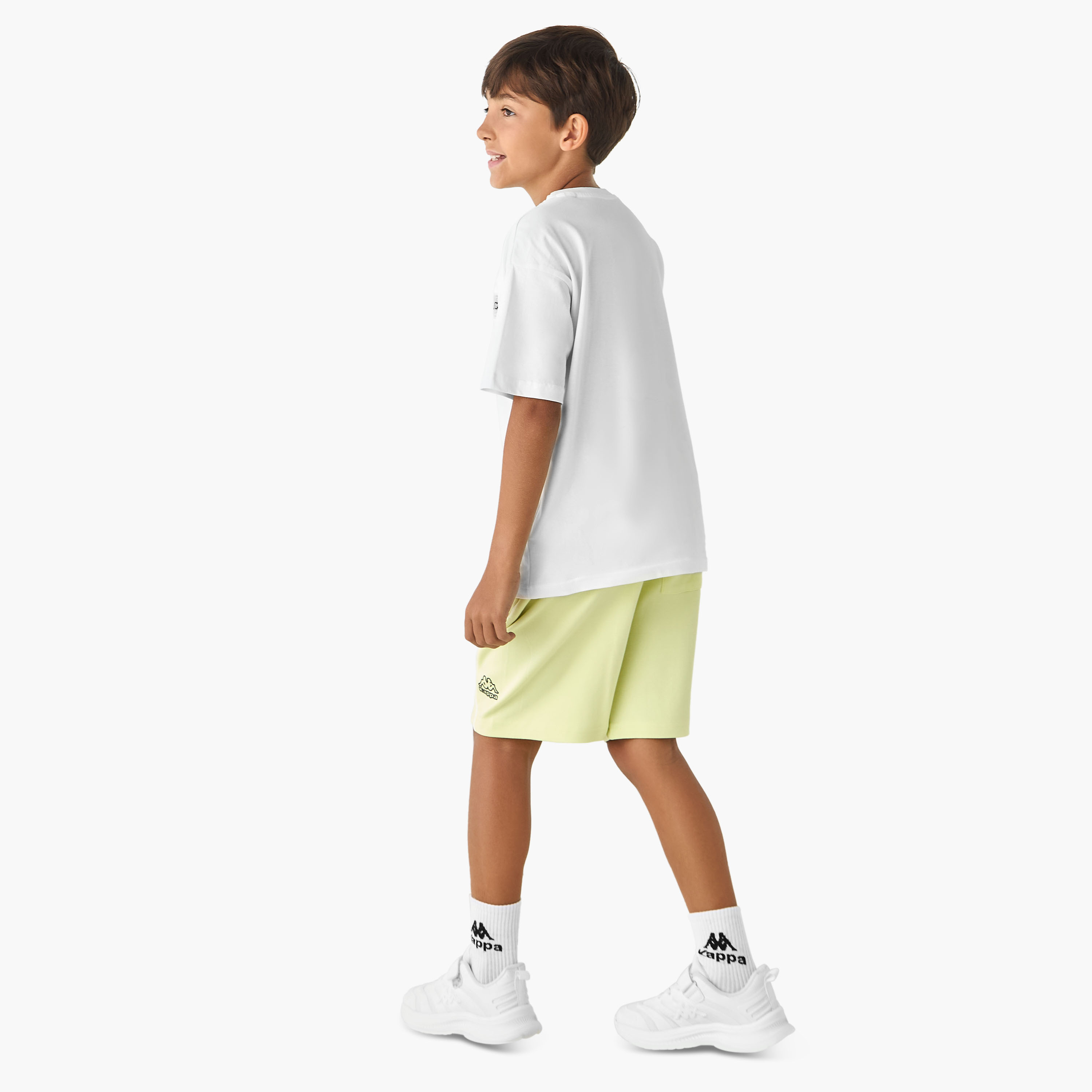 طقم تيشيرت بشعار وشورت من كابا-boys-clothing-sportswear-sets-image-4