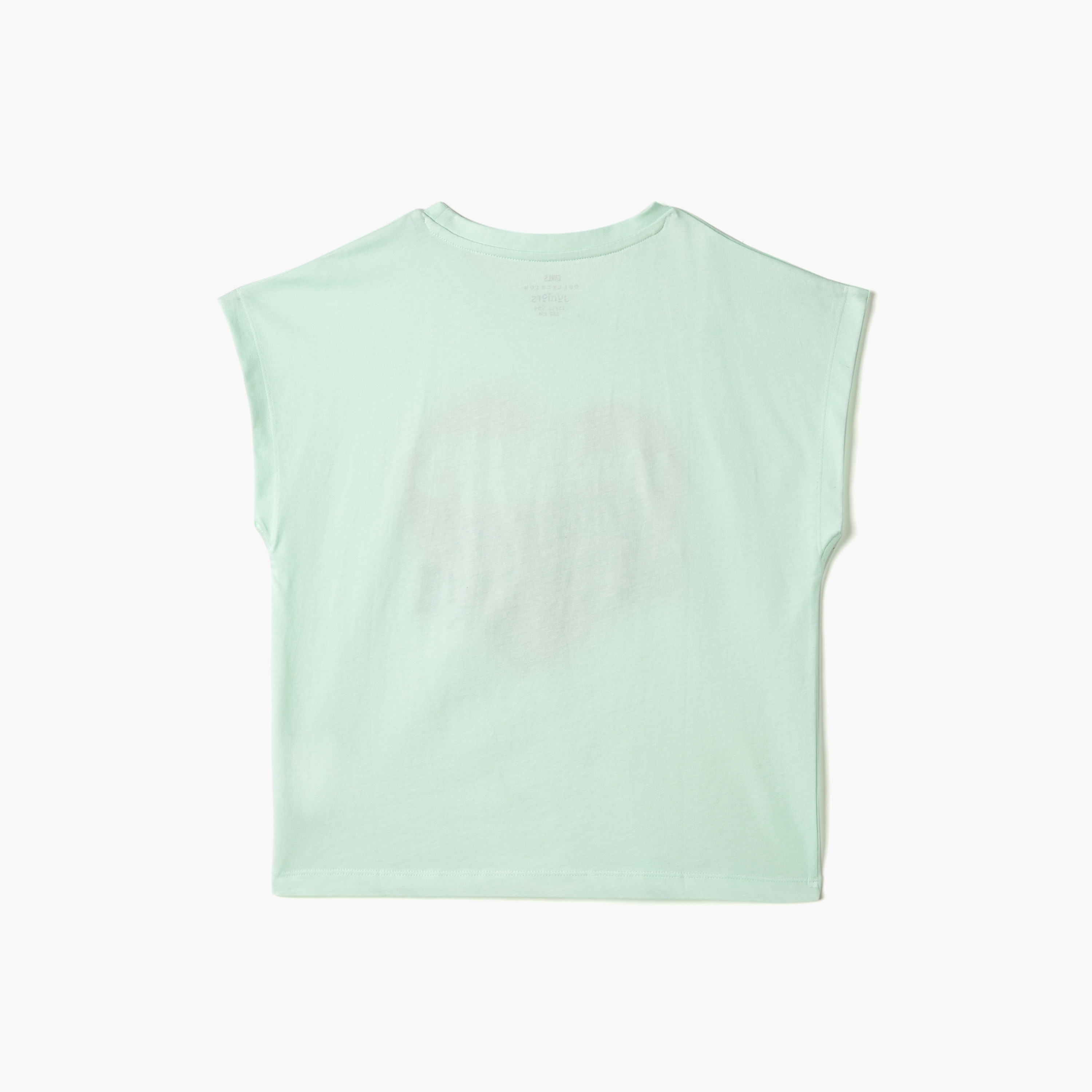 تيشيرت بدون أكمام وبطبعات جرافيك من جونيورز-girls-clothing-tshirts-image-2
