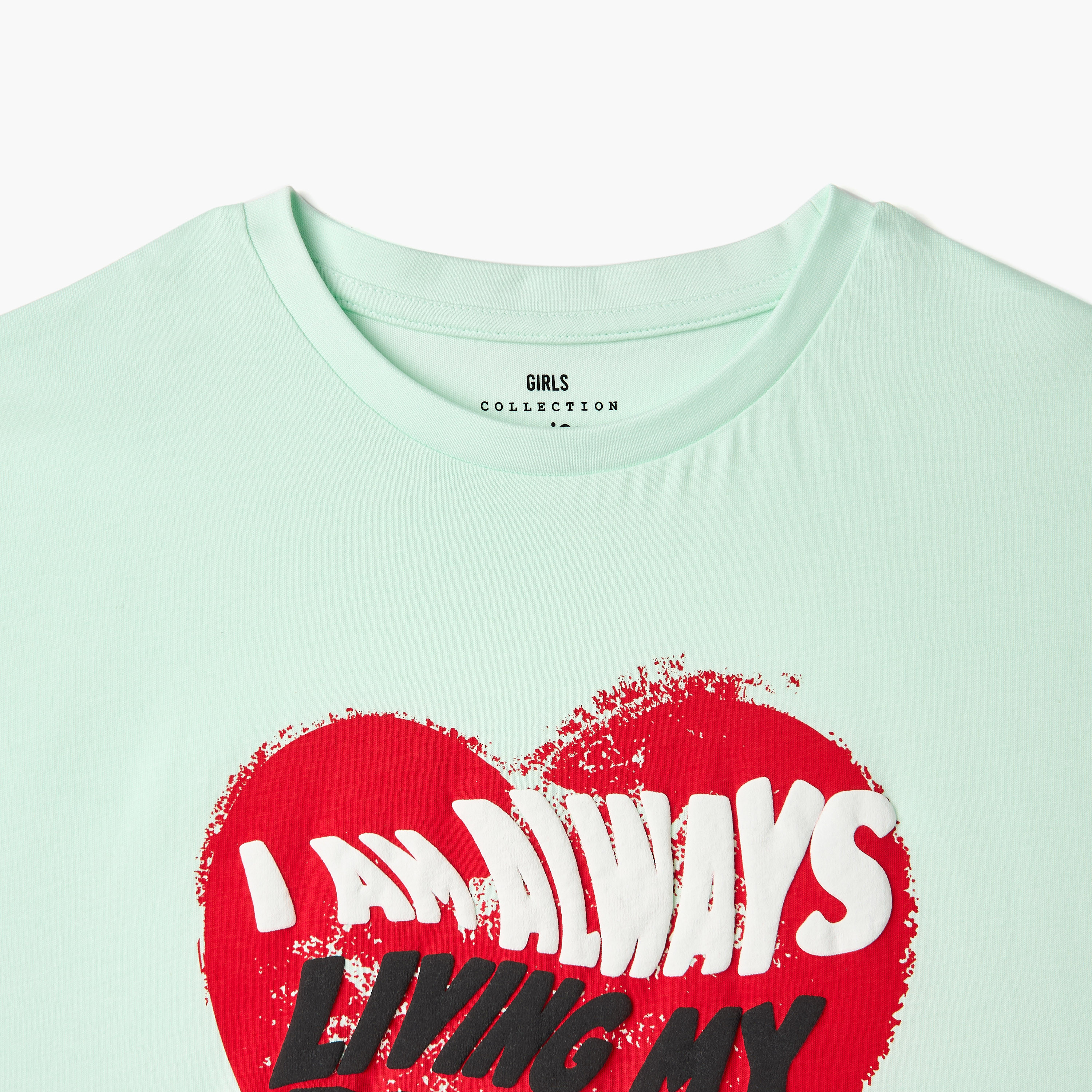 تيشيرت بدون أكمام وبطبعات جرافيك من جونيورز-girls-clothing-tshirts-image-3