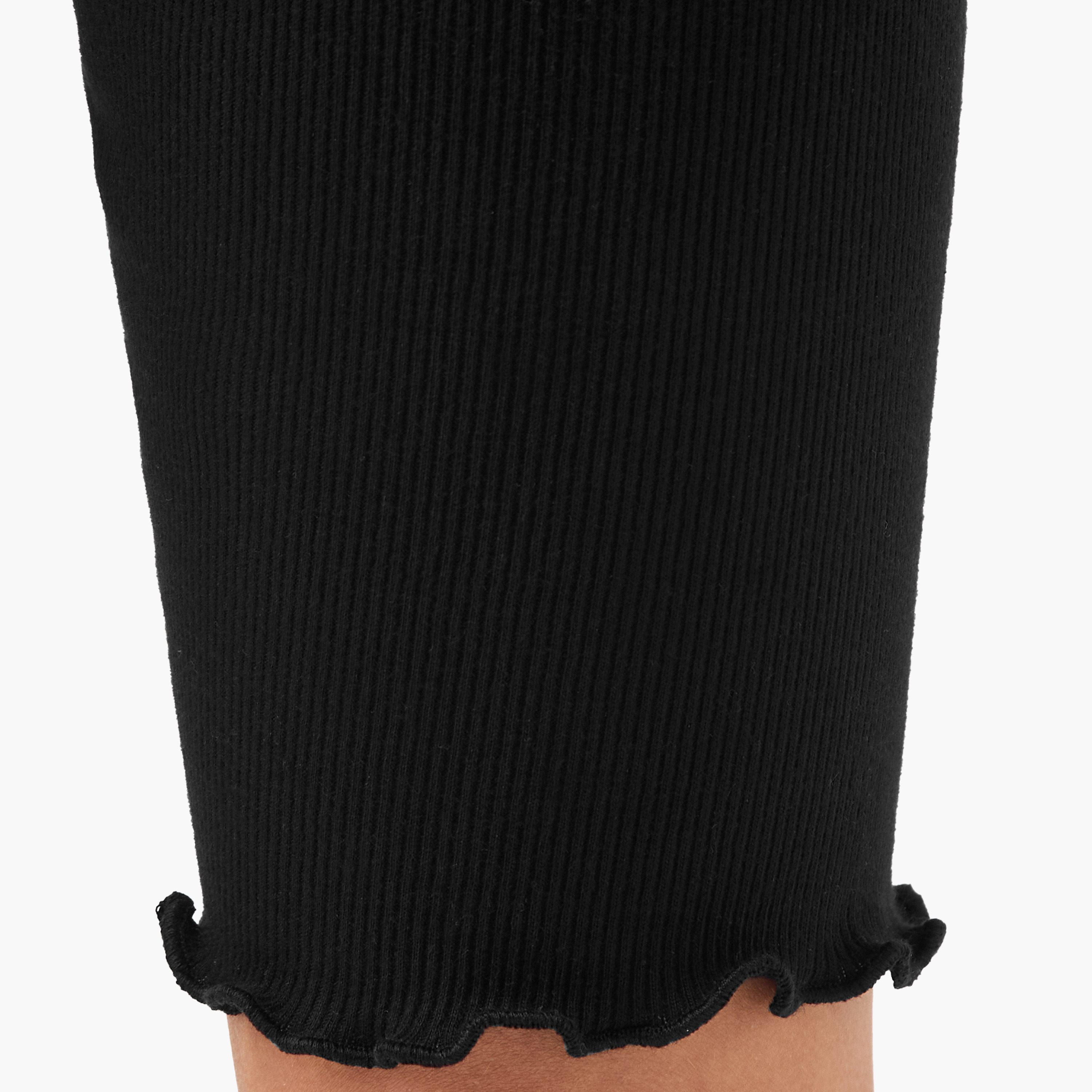 شورت مضلع بحافة خس من جونيورز-girls-clothing-bottoms-shorts-image-5
