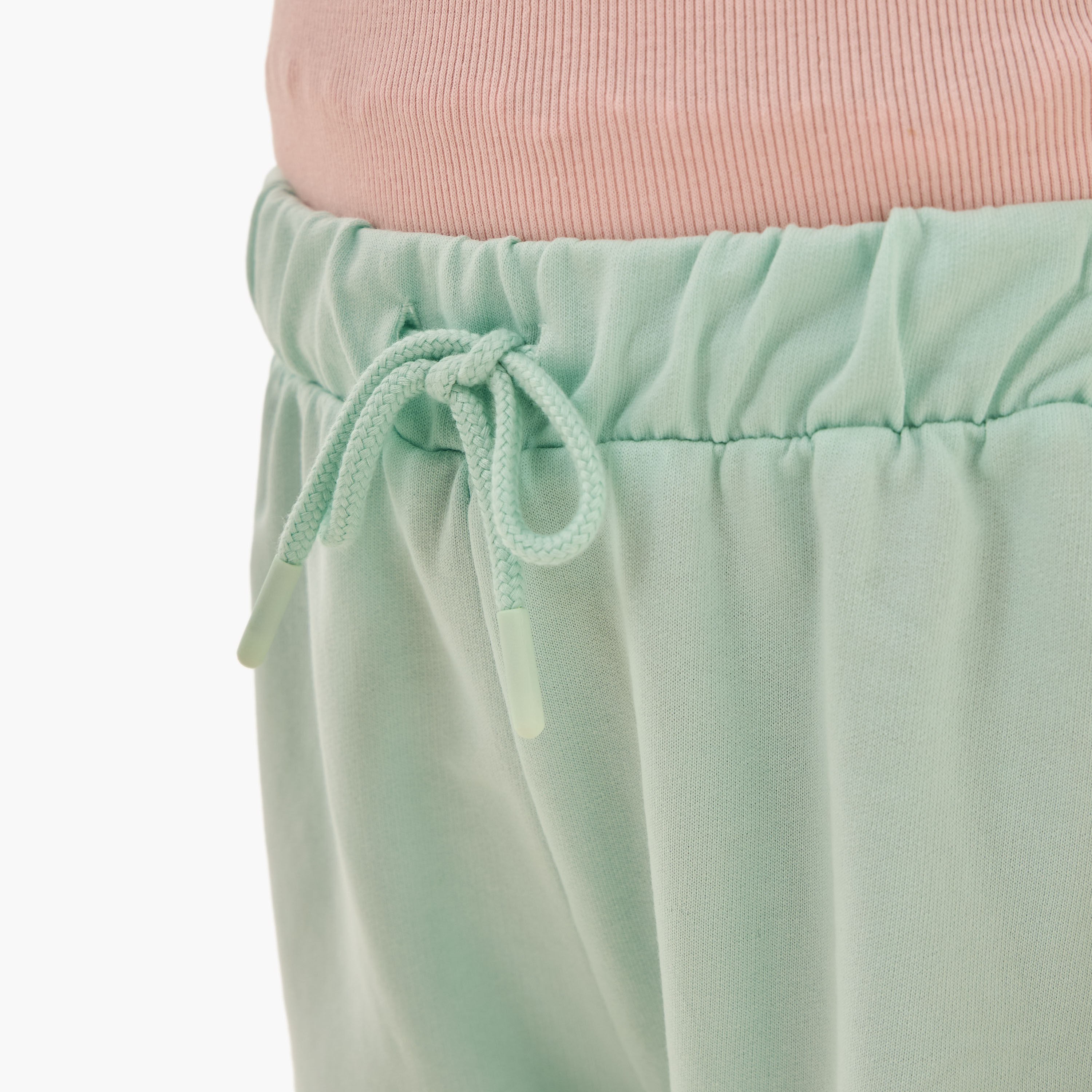 Juniors Flamingo Print Shorts with Drawstring Closure-girls-clothing-bottoms-shorts-image-5