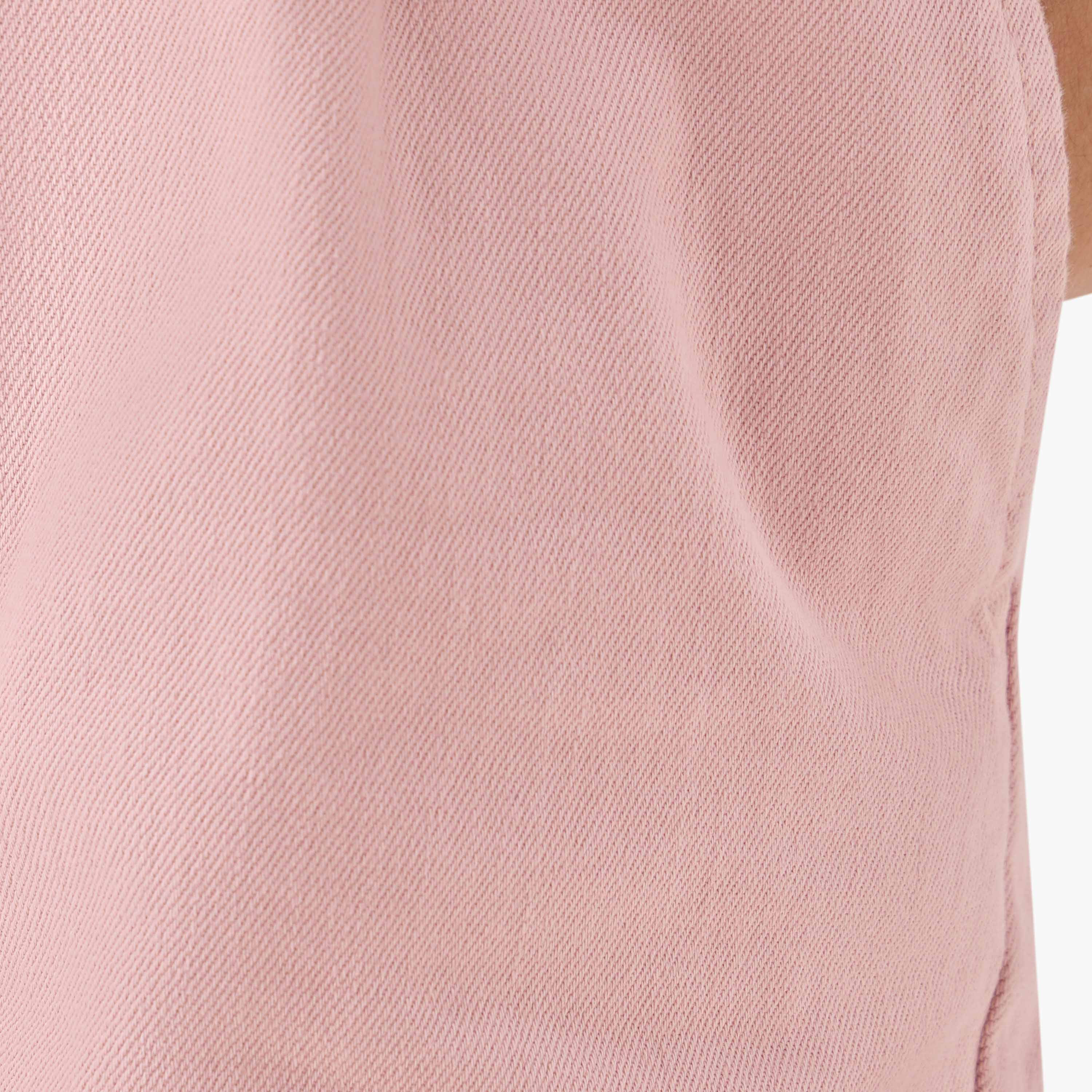 Juniors Solid Shorts with Drawstring Closure and Pockets-girls-clothing-bottoms-shorts-image-5