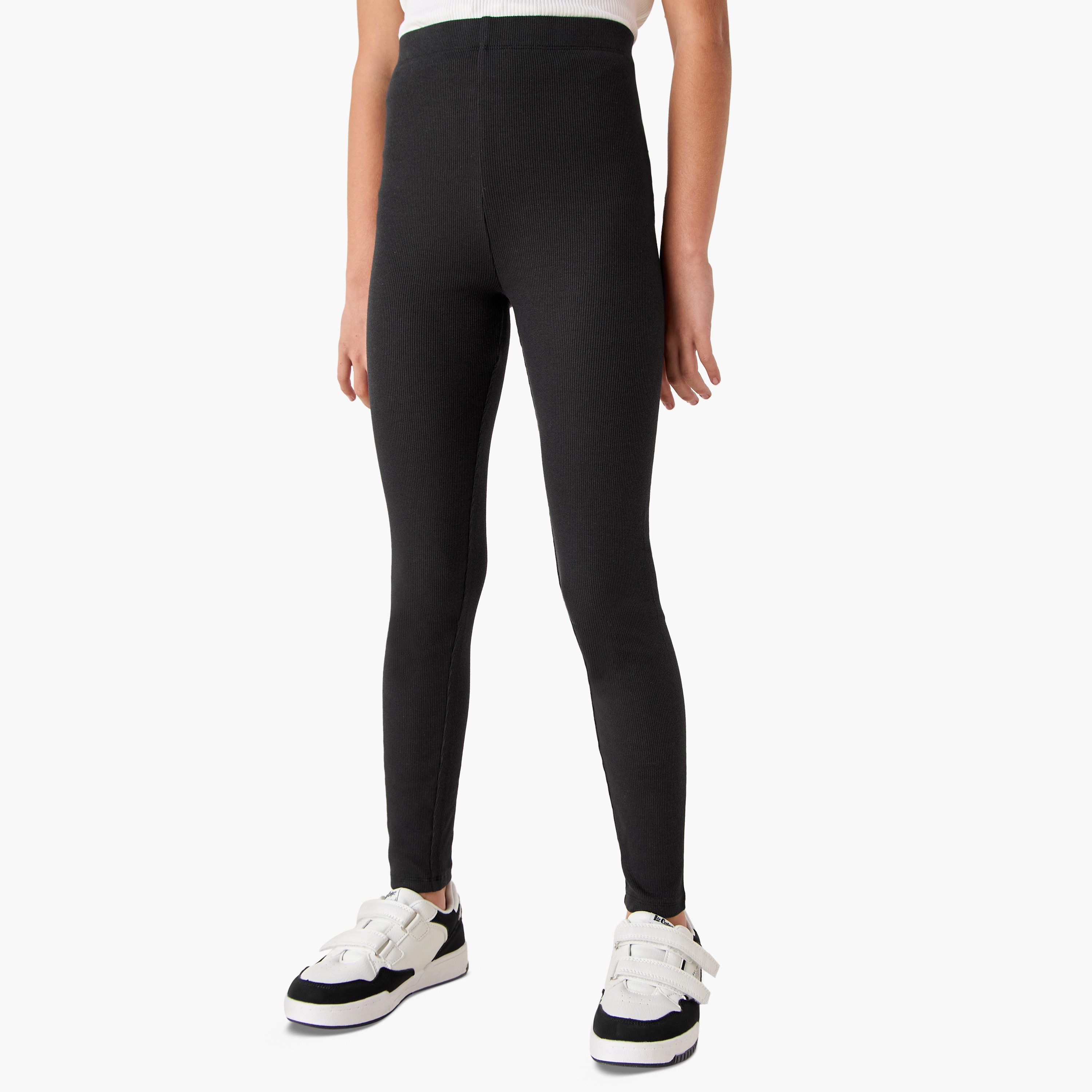 بنطلون ليقنز مضلع من جونيورز-girls-clothing-bottoms-leggings-image-1