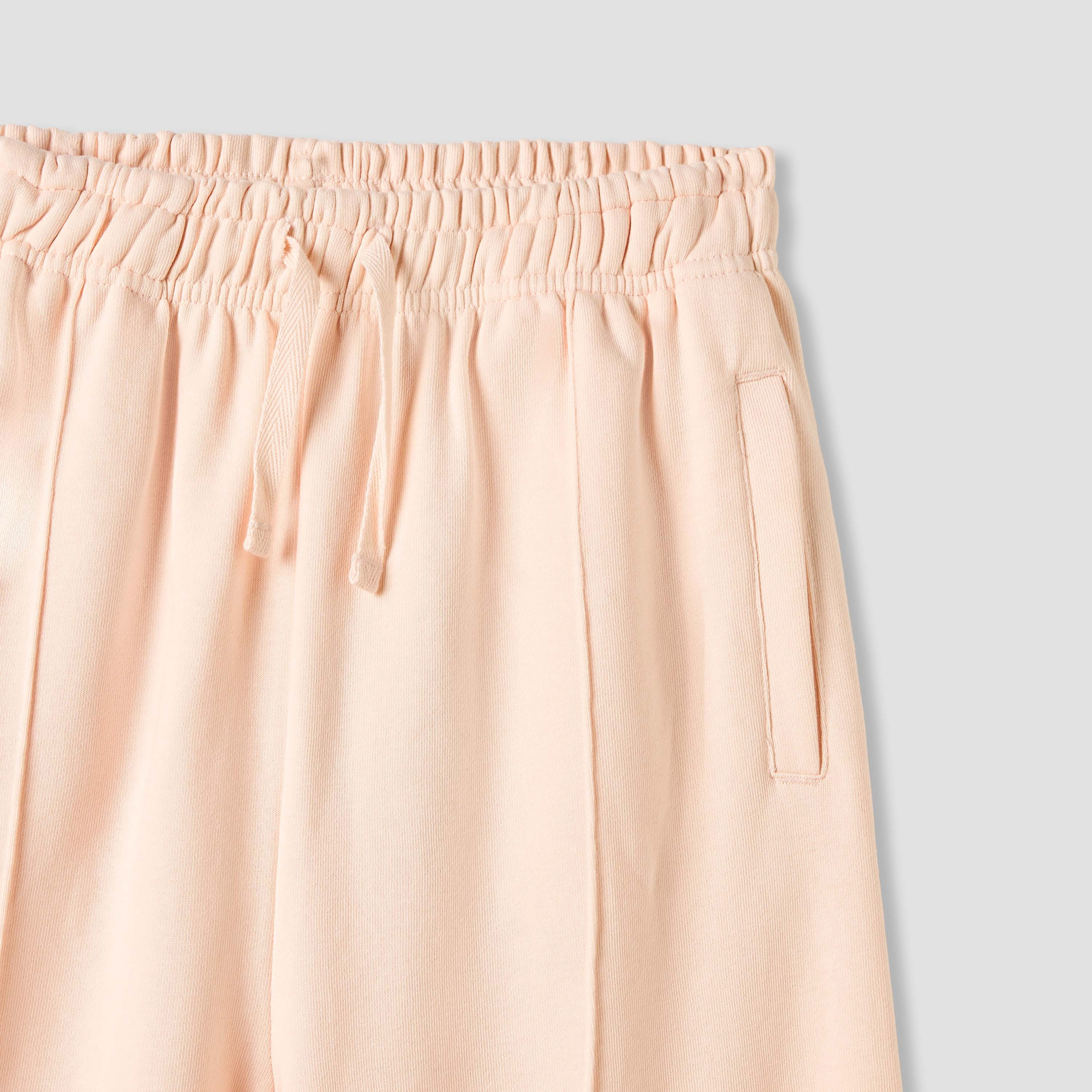 Juniors Solid Wide Leg Track Pants with Drawstring Closure-girls-clothing-bottoms-joggersandtrackpants-image-3