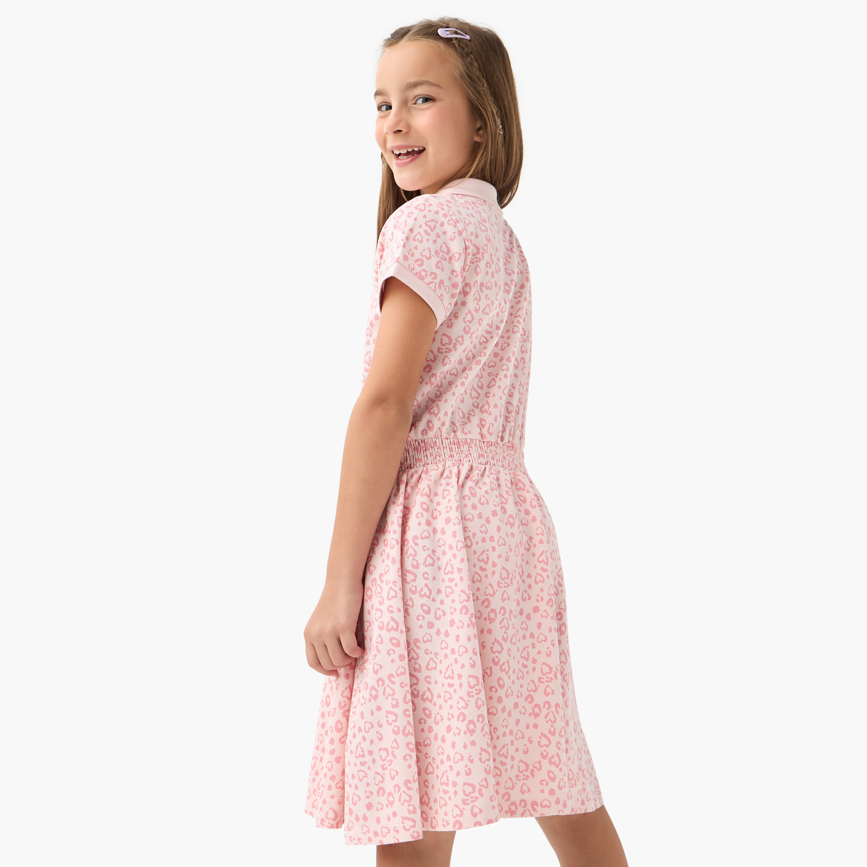 فستان بولو بأكمام قصيرة وطبعات من جونيورز-girls-clothing-dressesandjumpsuits-image-3