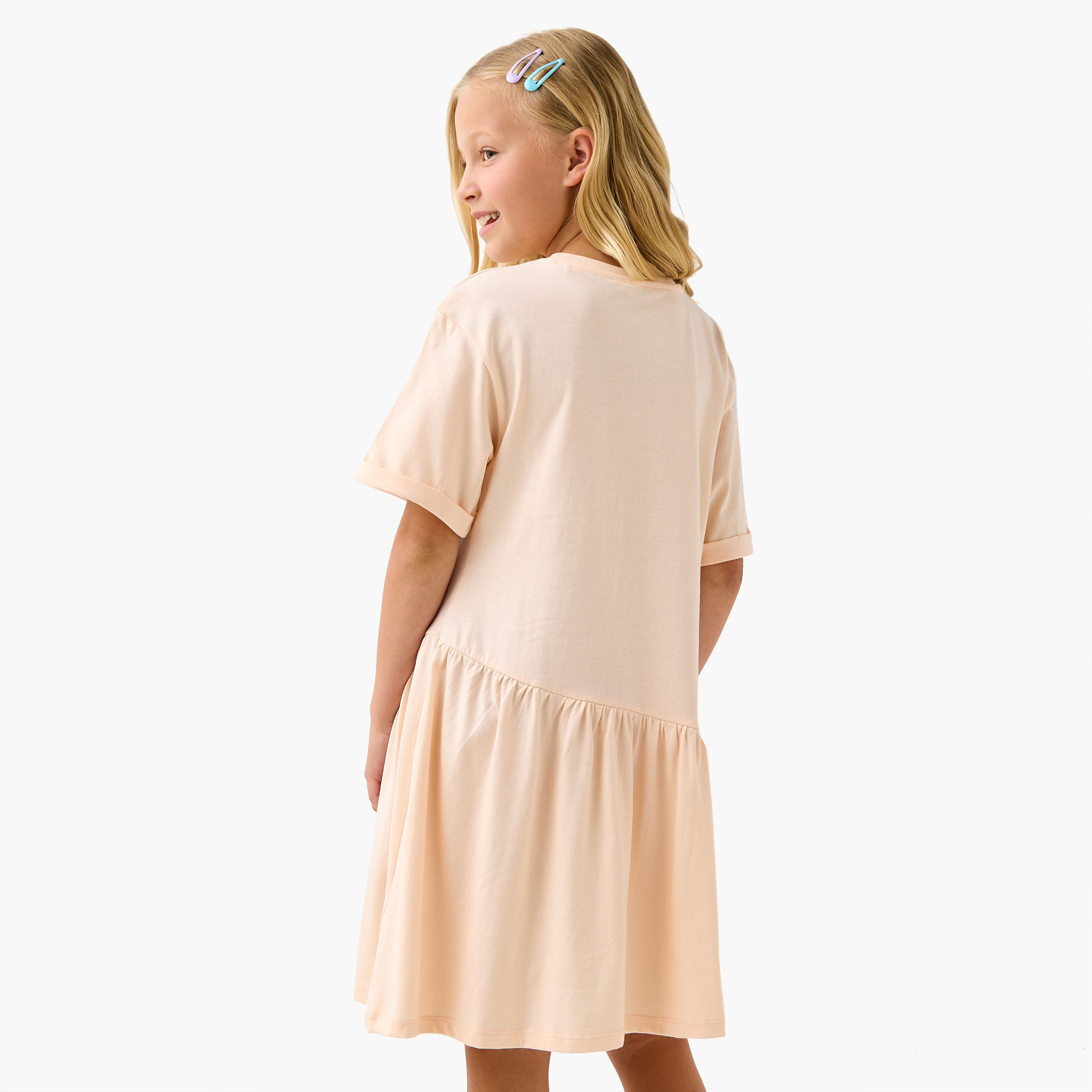 فستان بأكمام منسدلة وطبعات زهرية من جونيورز-girls-clothing-dressesandjumpsuits-image-3