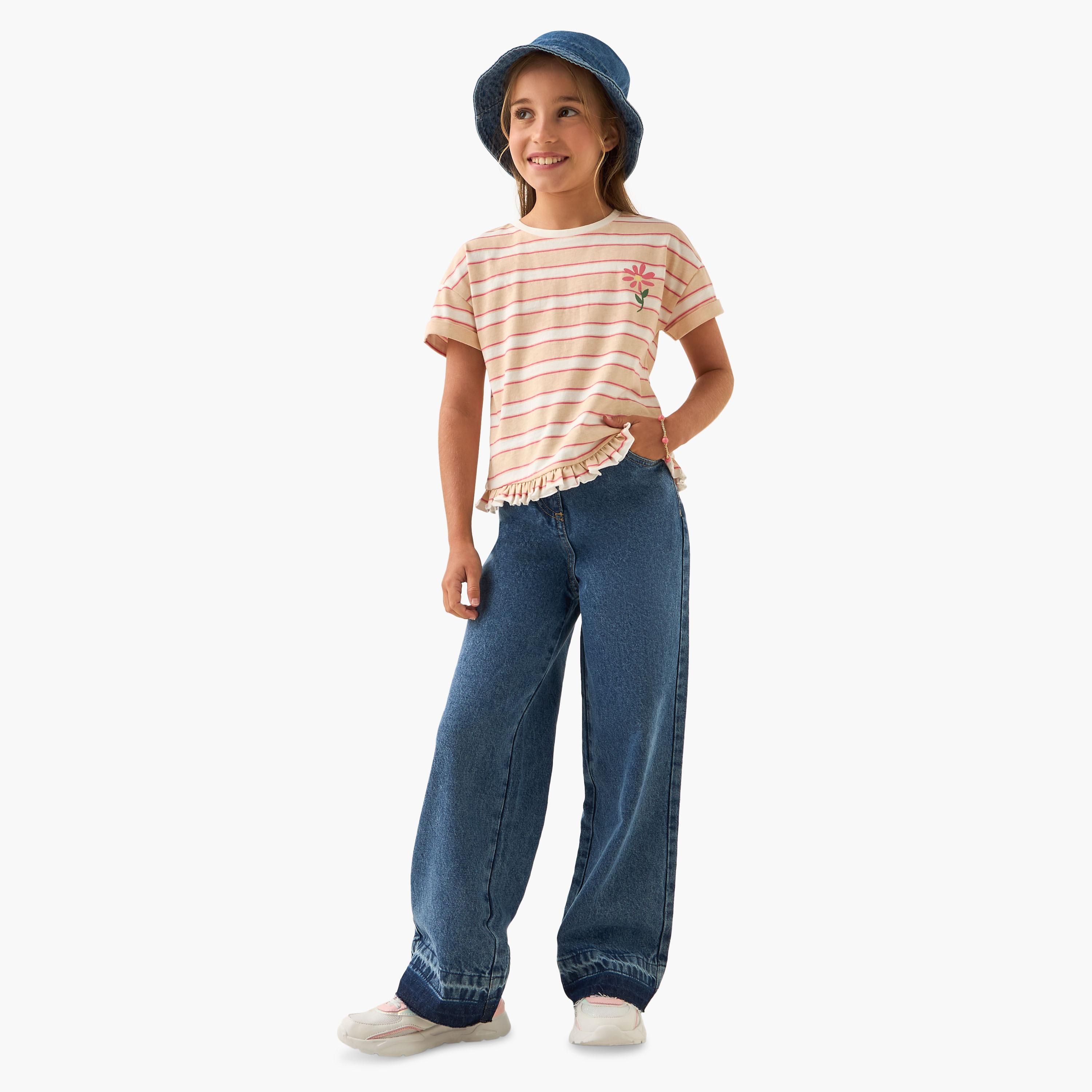 Juniors Girls Regular Fit Jeans-girls-clothing-bottoms-jeansandjeggings-image-2