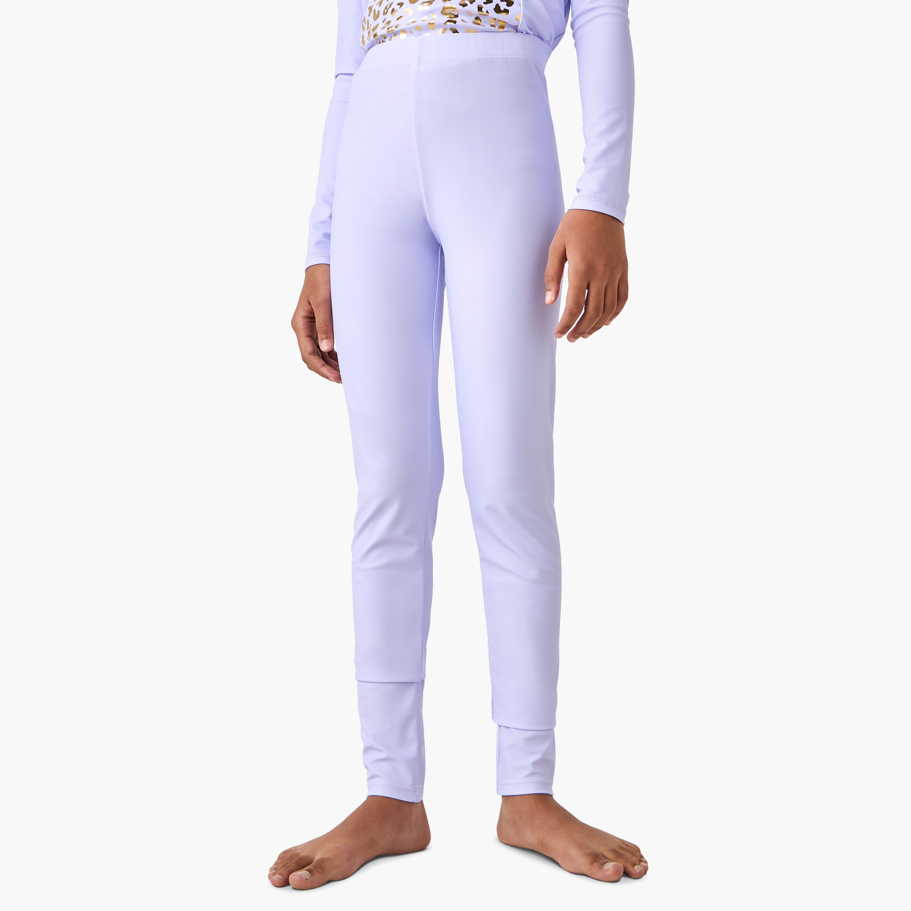 بوركيني بأكمام طويلة وطبعات رقائق من جونيورز-girls-clothing-sportswear-swimwear-image-5