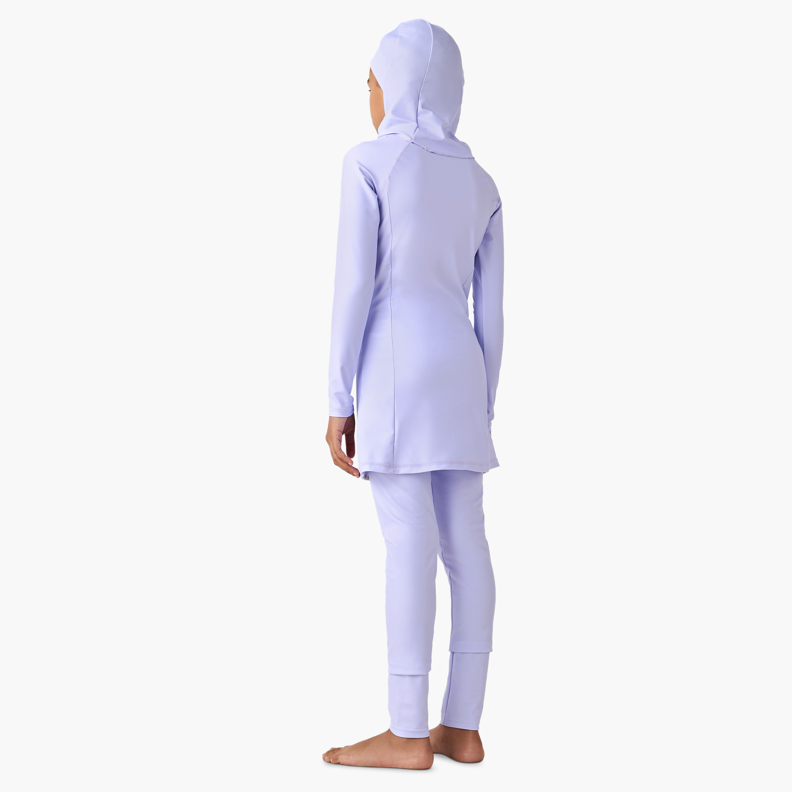 بوركيني بأكمام طويلة وطبعات رقائق من جونيورز-girls-clothing-sportswear-swimwear-image-3