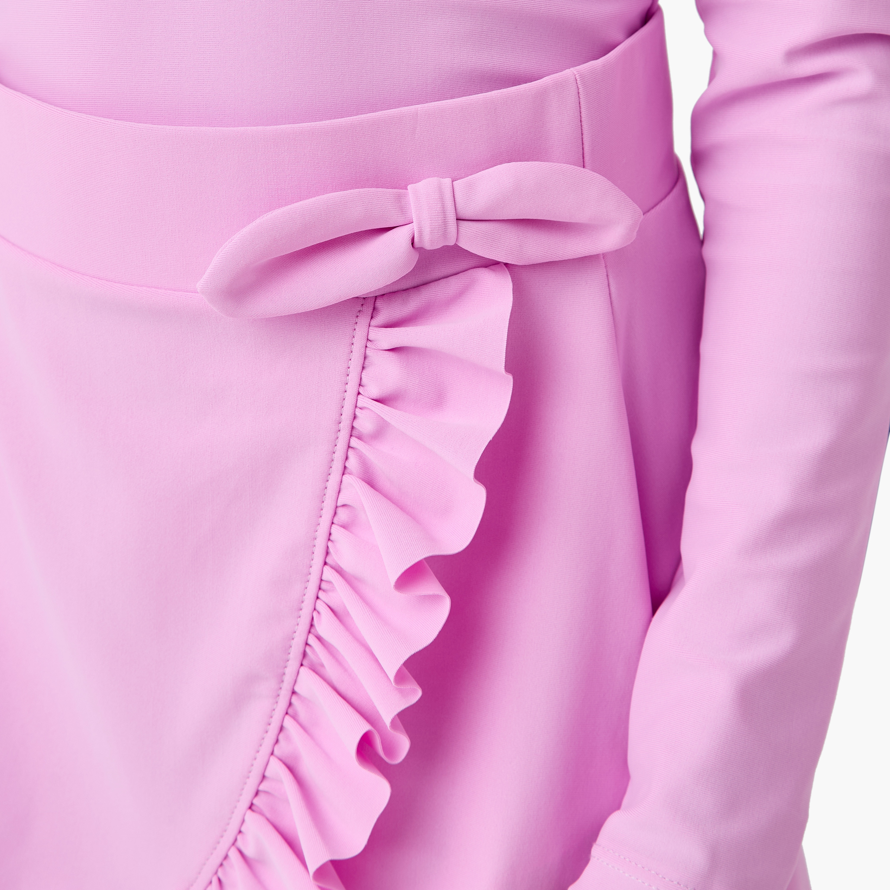 Juniors Butterfly Embellished Swimsuit with Skirt-girls-clothing-sportswear-swimwear-image-8