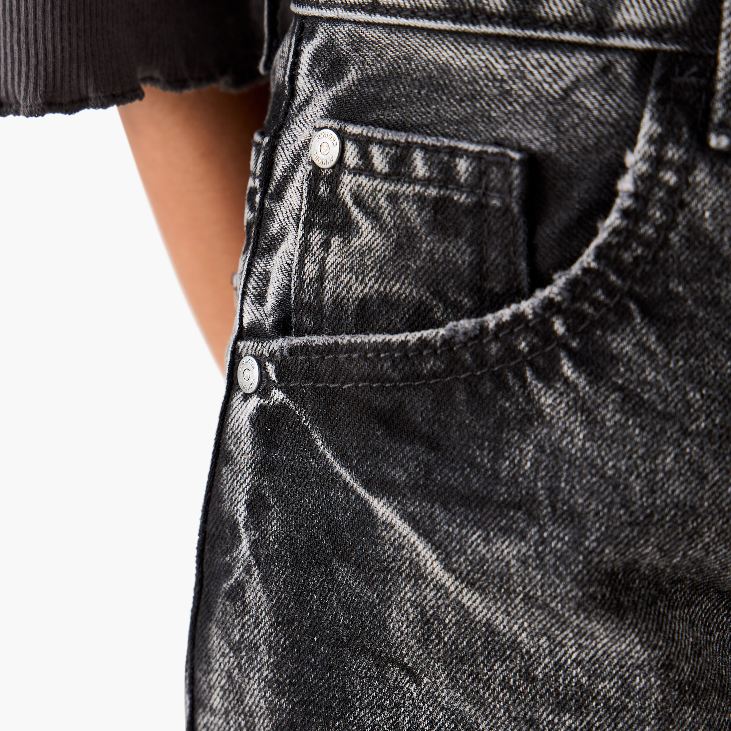 بنطلون جينز بزر إغلاق للبنات من جونيورز-girls-clothing-bottoms-jeansandjeggings-image-5