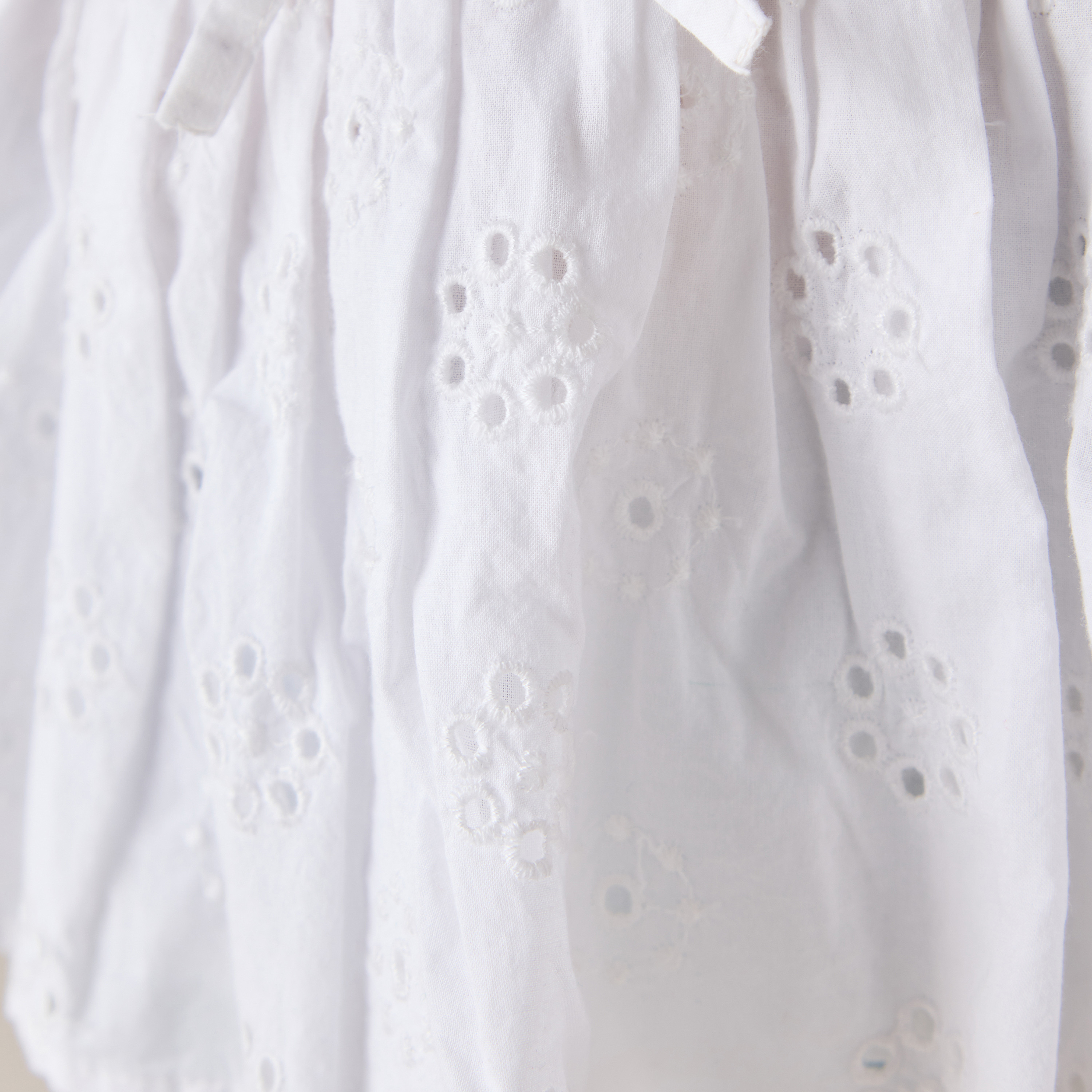 بلوزة بيبلوم بتفاصيل شيفلي وأكمام واسعة من إليجو-girls-clothing-blousesandshirts-image-1