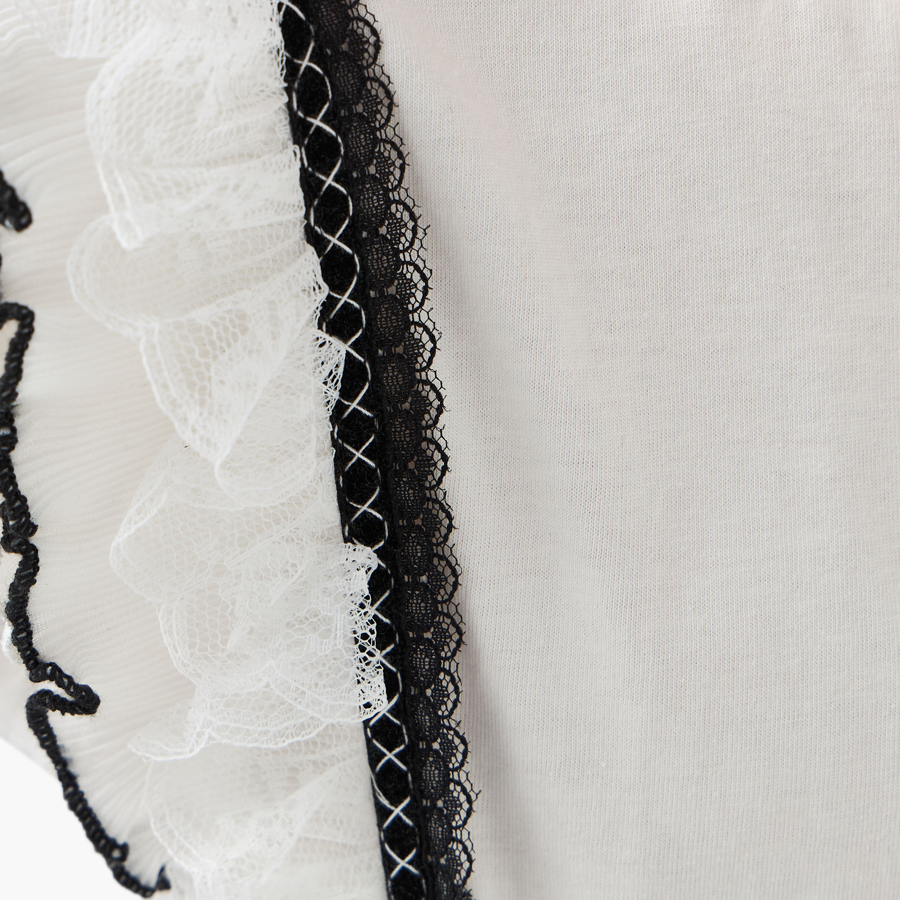 Lee Cooper Ruffle Detail Cap Sleeves T-shirt-girls-clothing-blousesandshirts-image-5