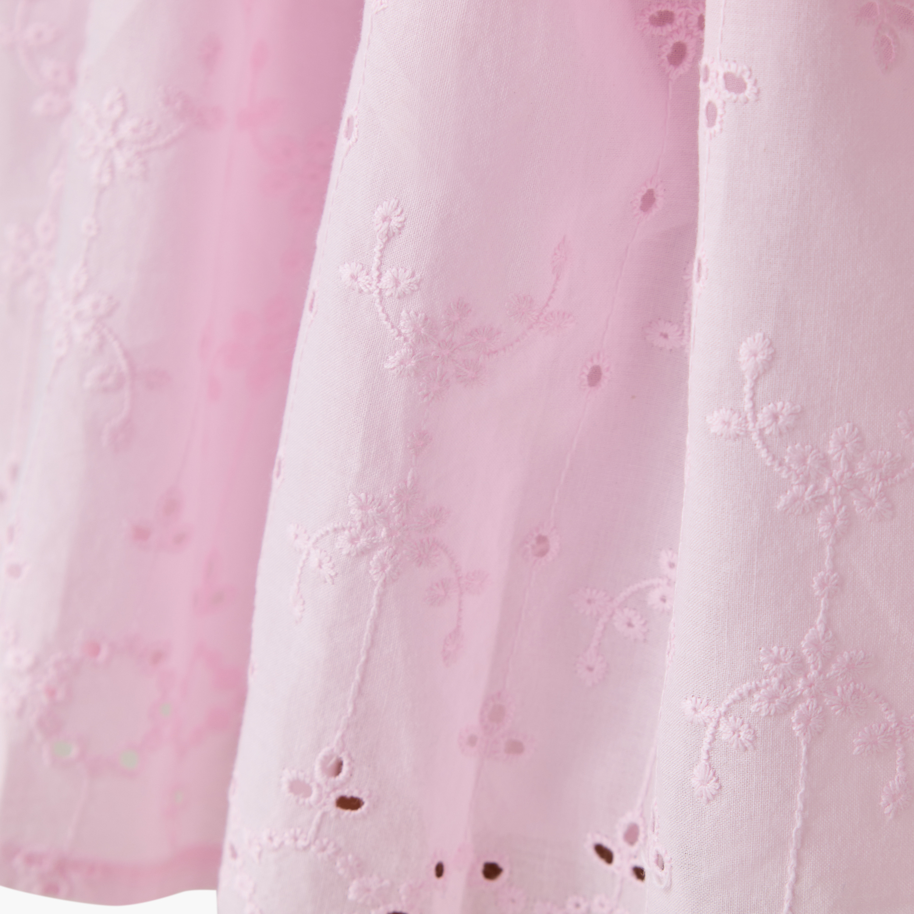 فستان شيفلي متعدد الطبقات وتفاصيل درزات من لي كوبر-girls-clothing-bottoms-skirts-image-1