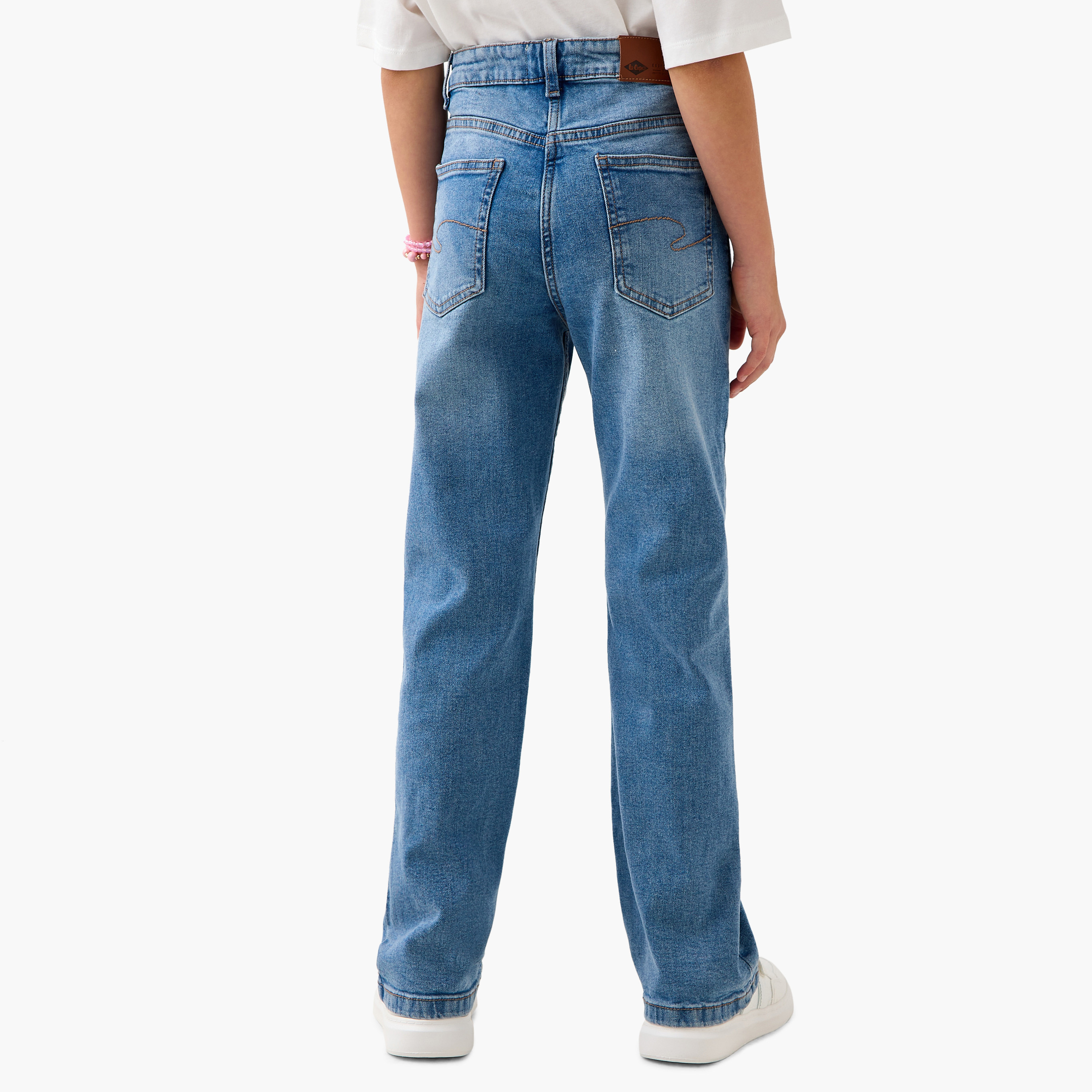 Lee Cooper Girls' Regular Fit Jeans-girls-clothing-bottoms-jeansandjeggings-image-3
