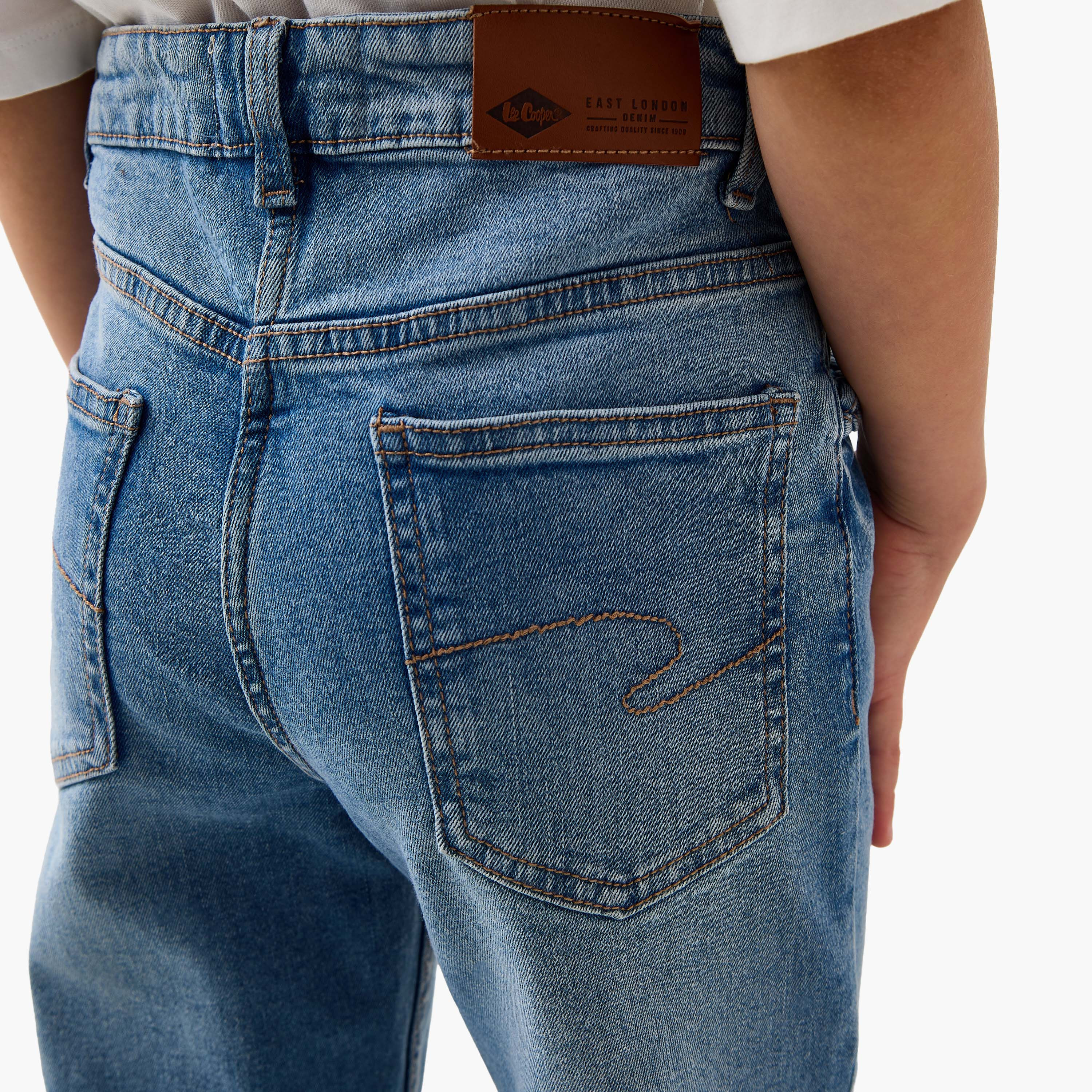 Lee Cooper Girls' Regular Fit Jeans-girls-clothing-bottoms-jeansandjeggings-image-5