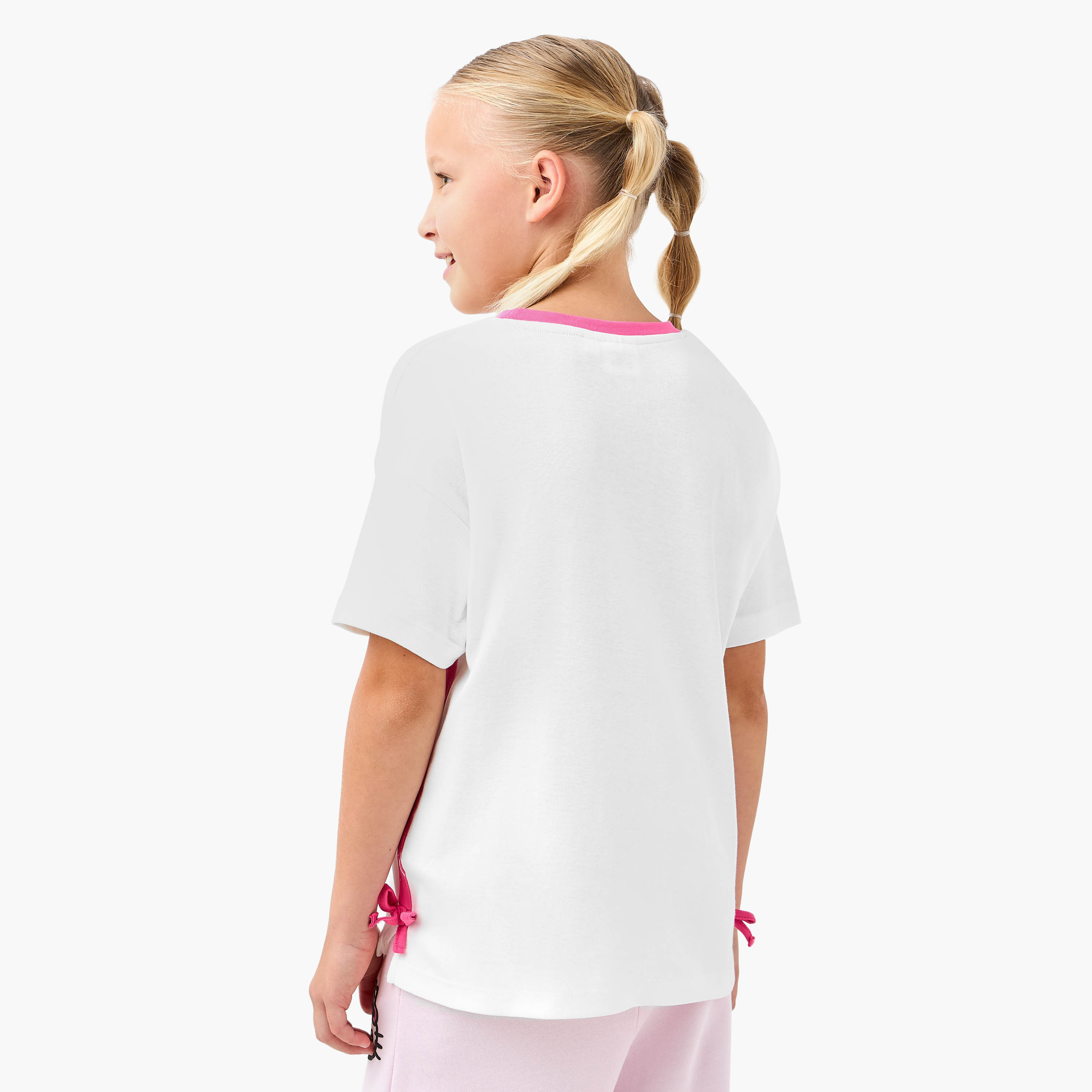 Sanrio Hello Kitty and Friends Print T-shirt with Short Sleeves-girls-clothing-tshirts-image-3