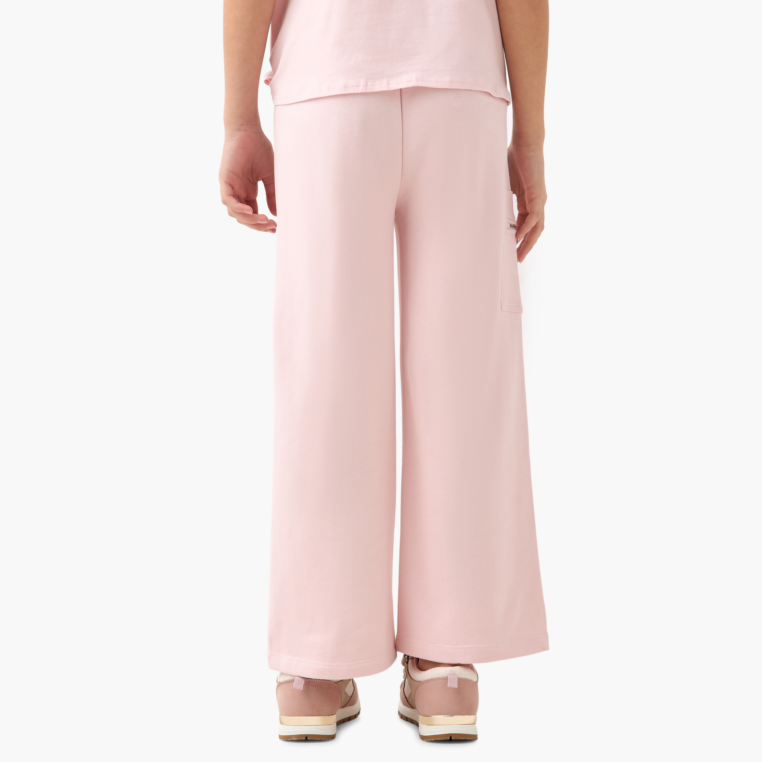 بنطلون بطبعات هالو كيتي ورباط إغلاق وجيوب من سانريو-girls-clothing-bottoms-joggersandtrackpants-image-3