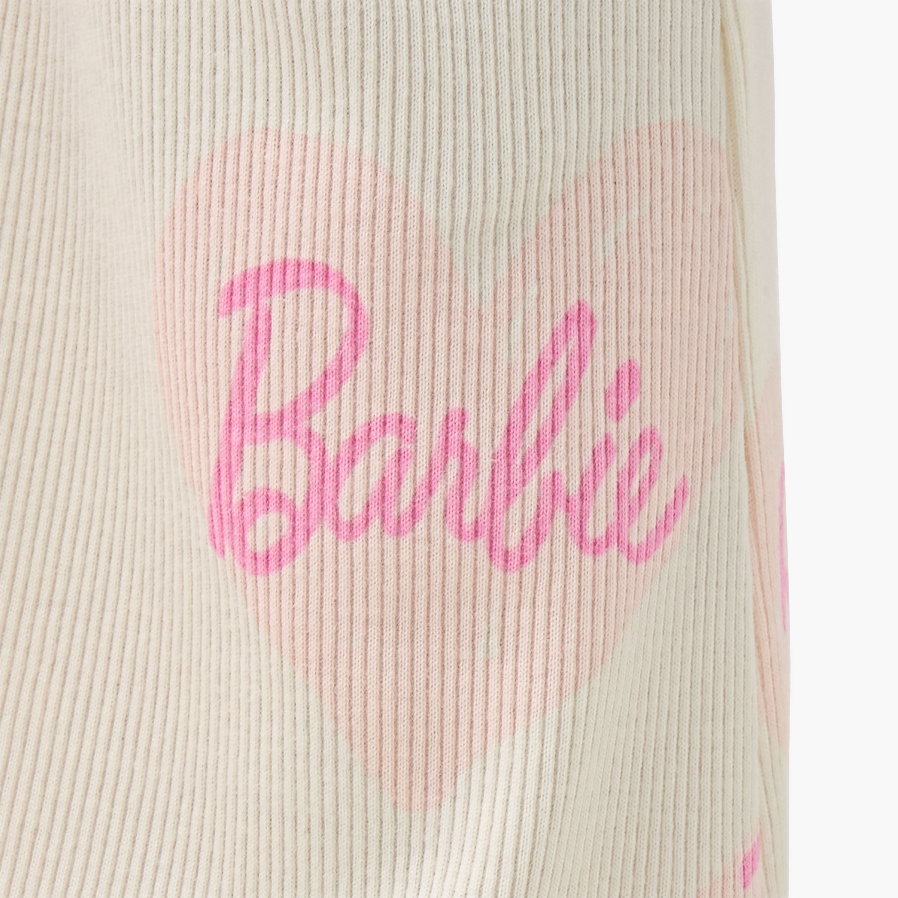 بنطلون ليقنز بأطراف واسعة وطبعات باربي-girls-clothing-bottoms-leggings-image-1