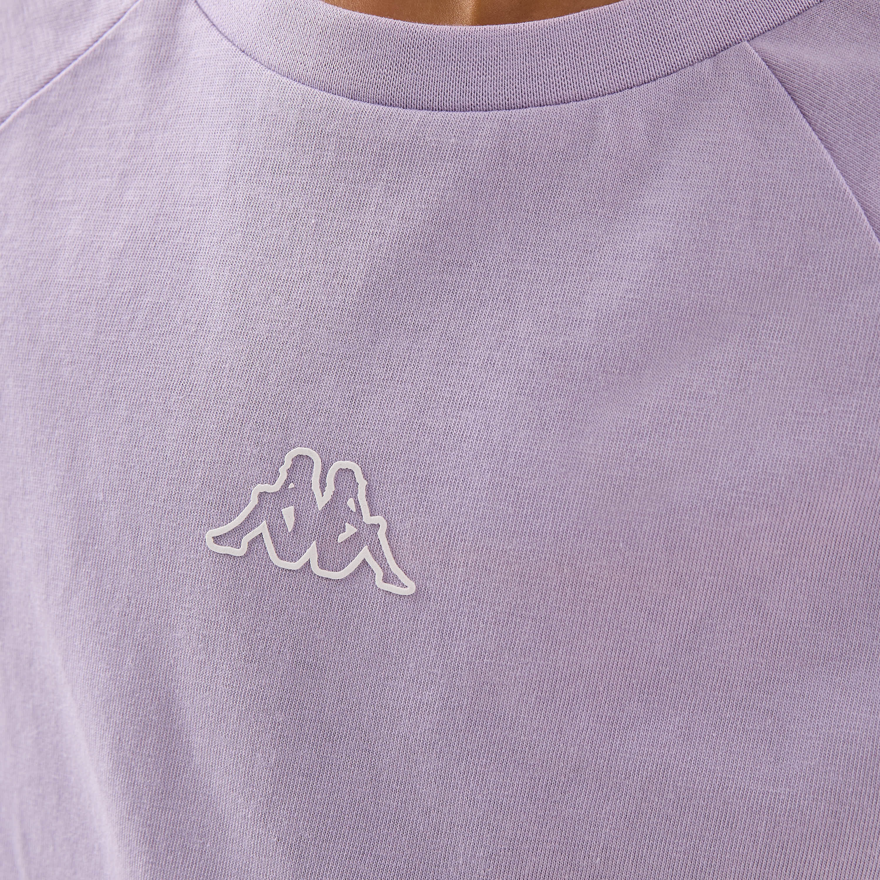 Kappa Logo Print T-shirt with Raglan Sleeves-sports-girls-clothing-tops-image-5