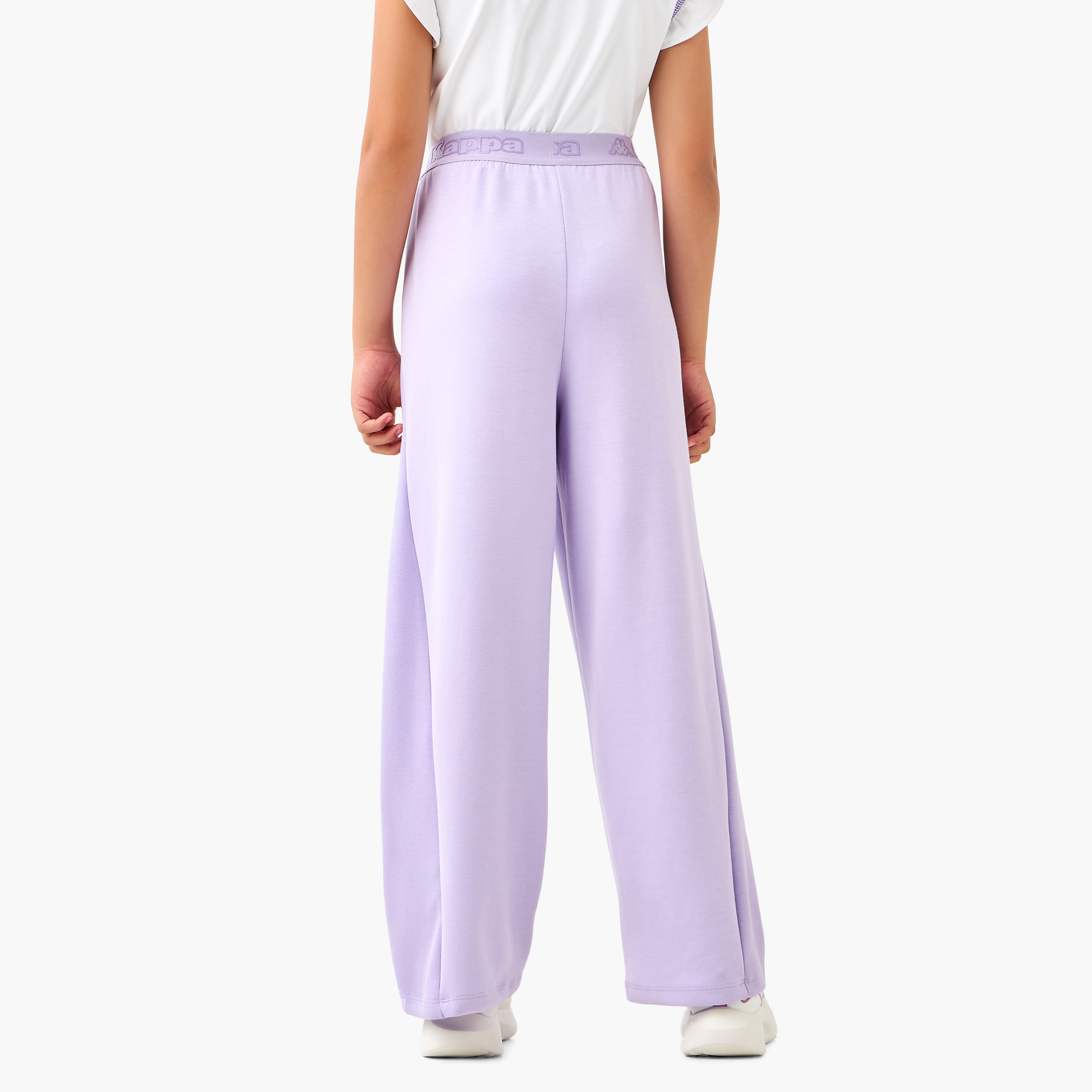بنطلون رياضي متعدد التصاميم بخصر مطاطي من كابا-girls-clothing-bottoms-joggersandtrackpants-image-3