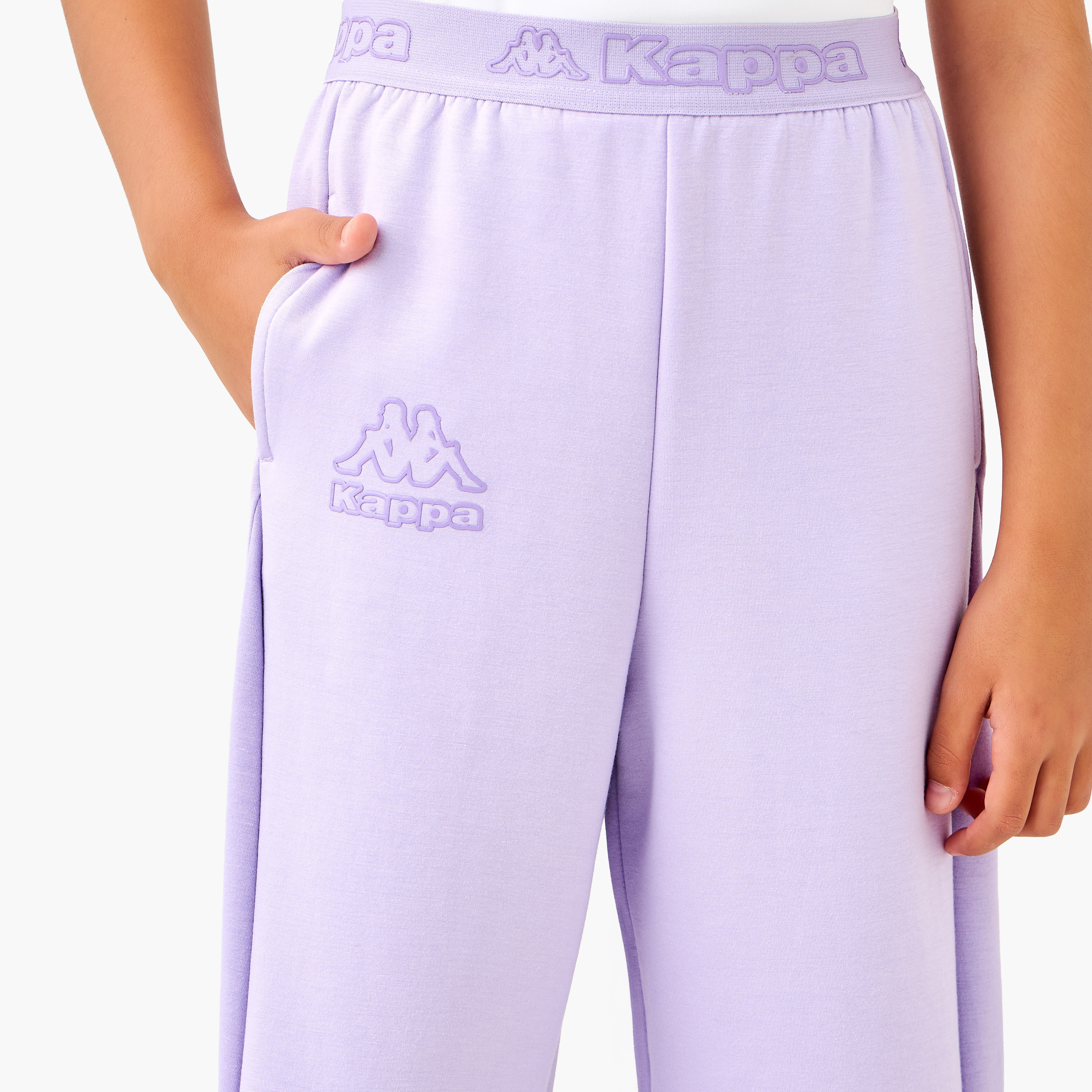 بنطلون رياضي متعدد التصاميم بخصر مطاطي من كابا-girls-clothing-bottoms-joggersandtrackpants-image-4