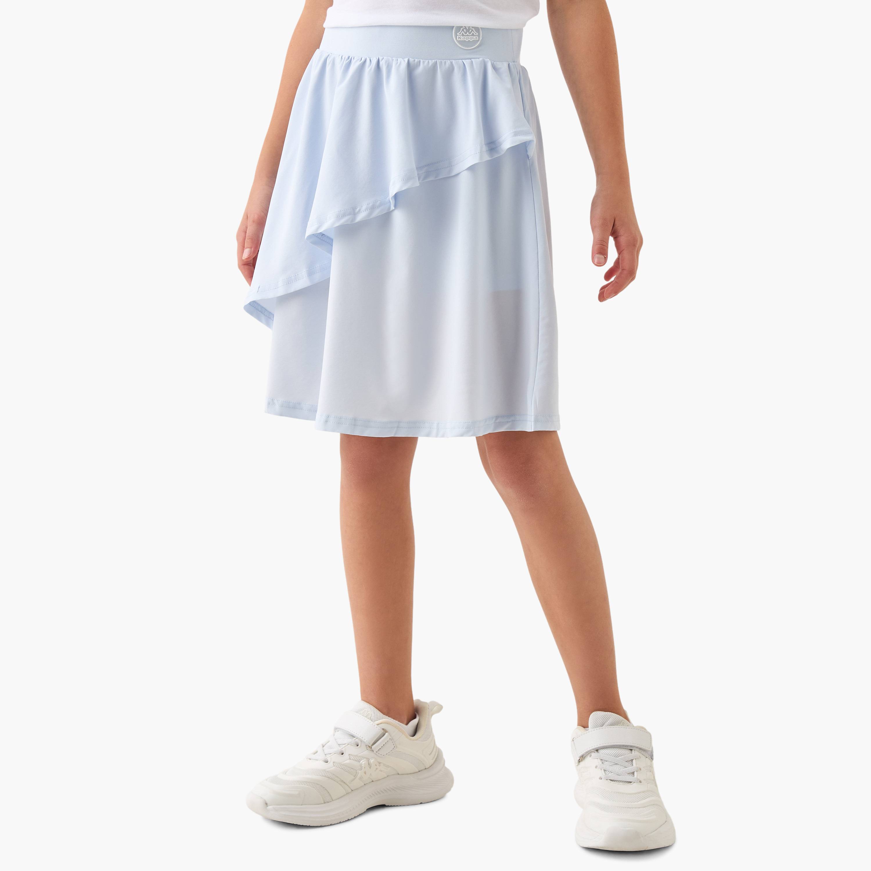 Juniors Ruffle Skirt with Elasticated Waist-girls-clothing-bottoms-skirts-image-1