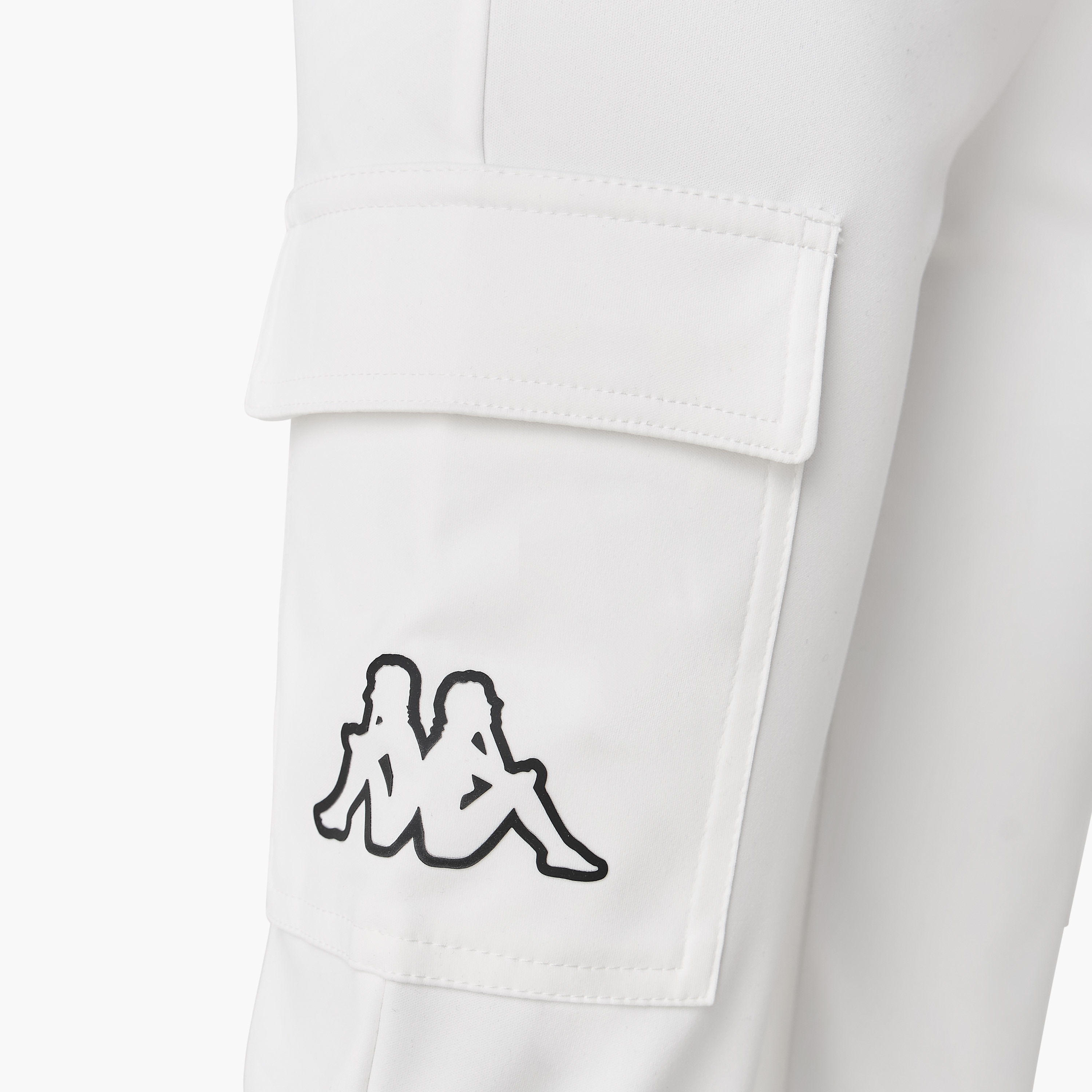 Kappa Logo Print Flared Leggings-girls-clothing-bottoms-joggersandtrackpants-image-4