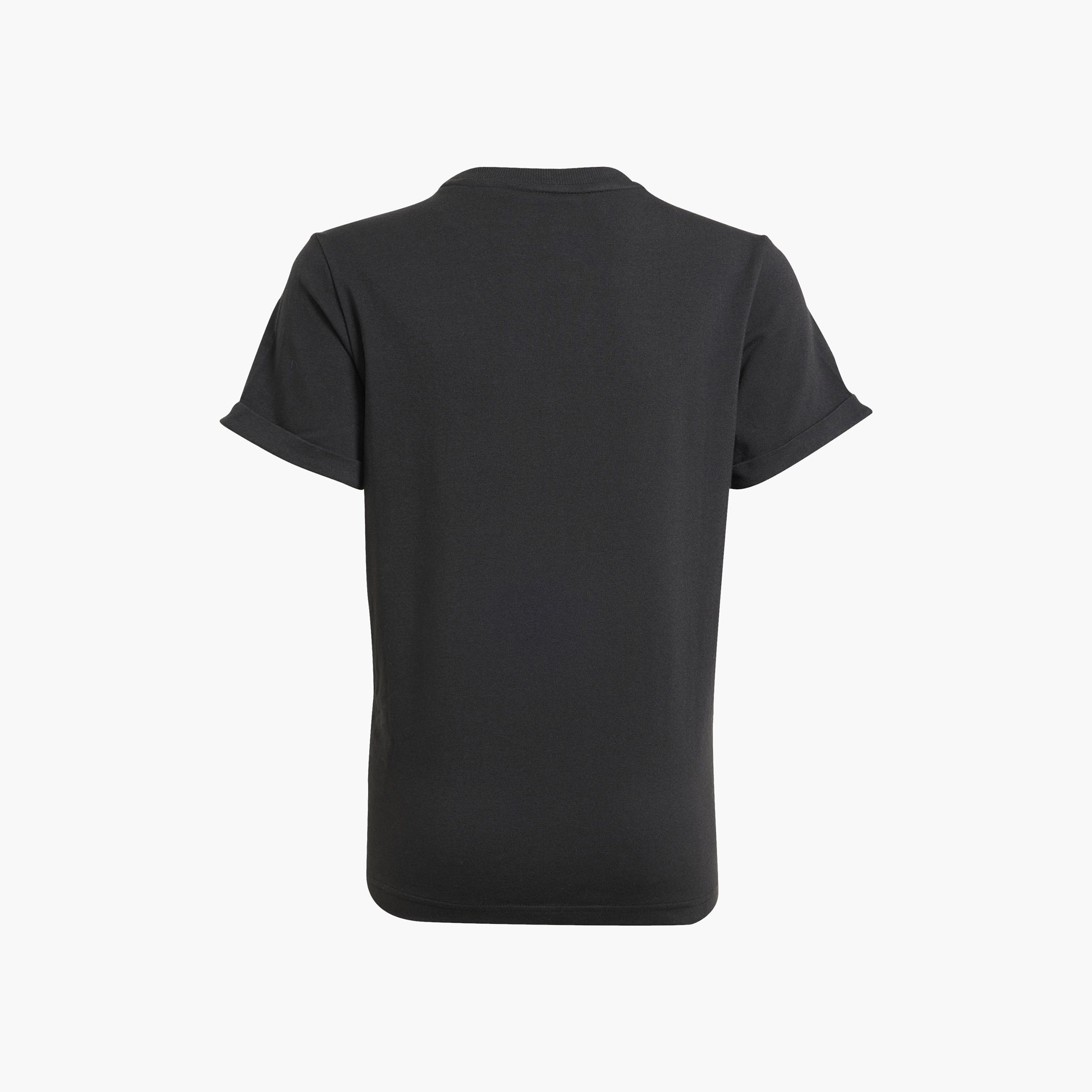 تيشيرت بياقة ضيقة وأكمام قصيرة وطبعات شعار من أديداس-sports-girls-clothing-tops-image-2