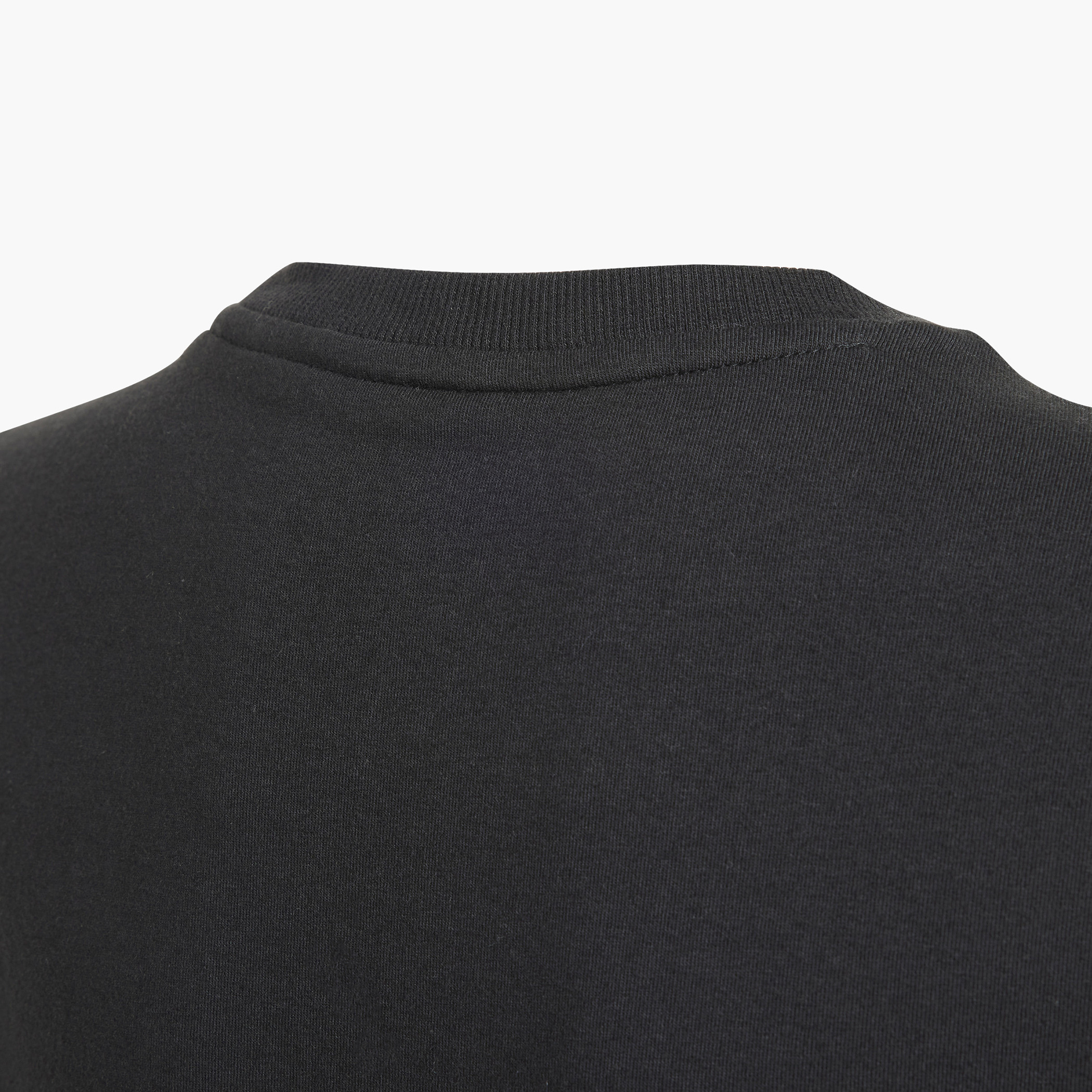 تيشيرت بياقة ضيقة وأكمام قصيرة وطبعات شعار من أديداس-sports-girls-clothing-tops-image-3